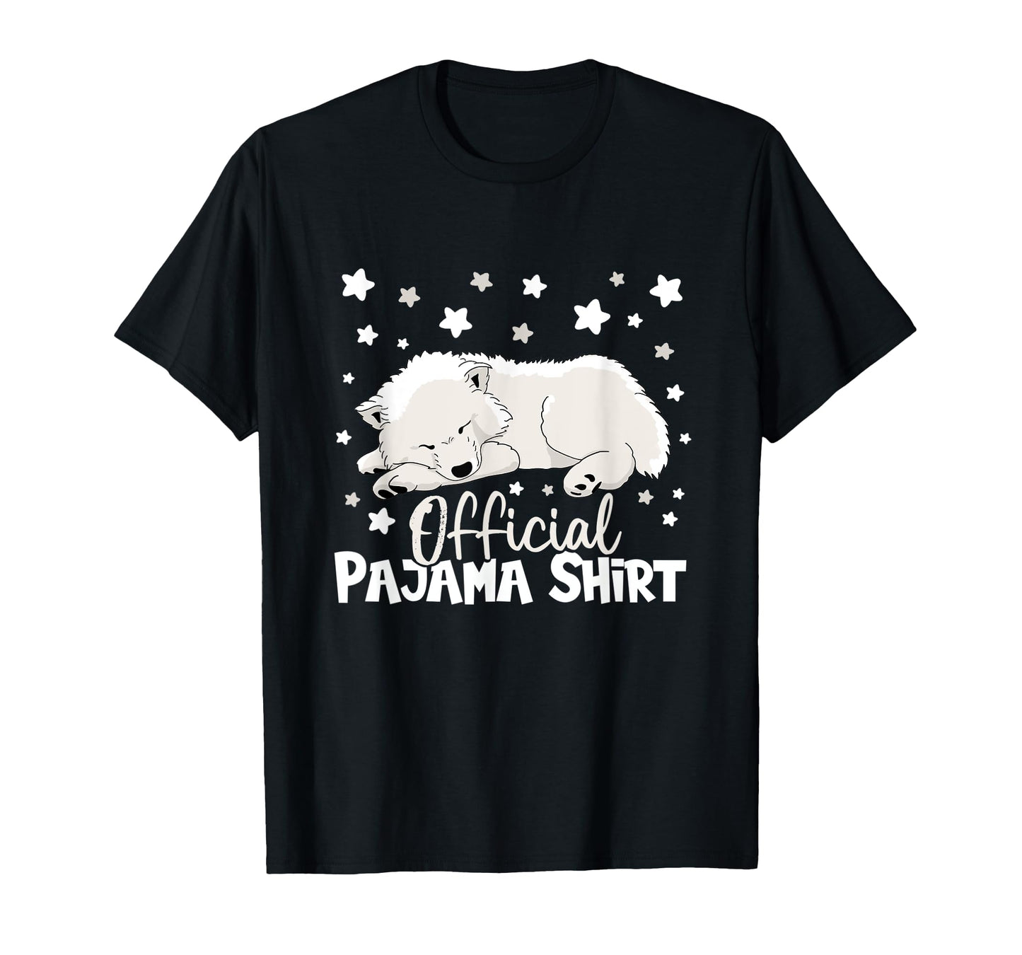 Official pajama napping shirt Samoyed dog pajamas Men Women Kids T-Shirt