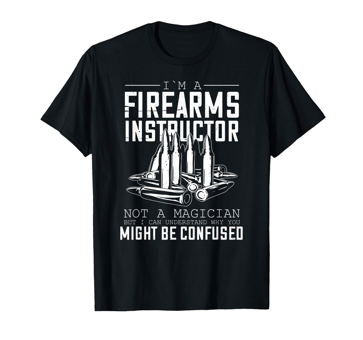 Firearm Instructor Gun Shooting Safety Weapon Training T-Shirt