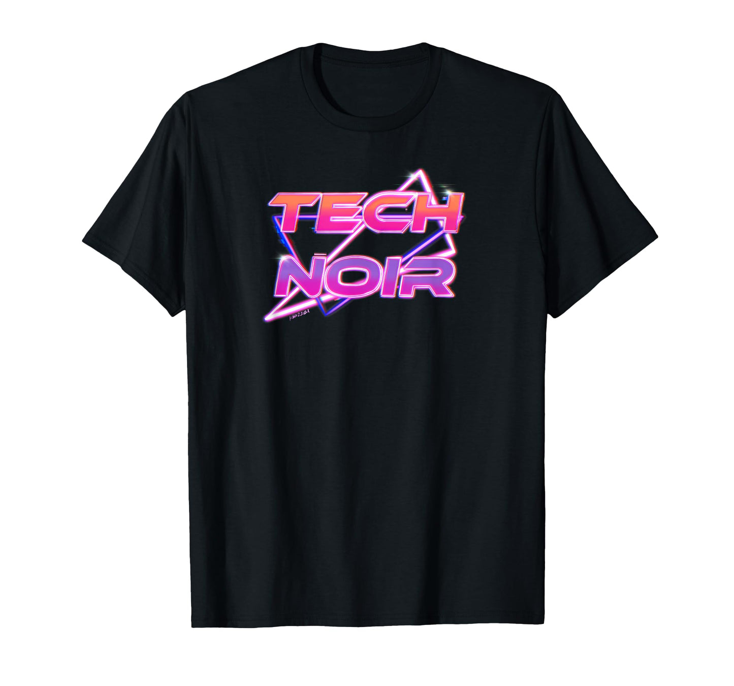 Cyberpunk Tech Noir Vaporwave T-Shirt