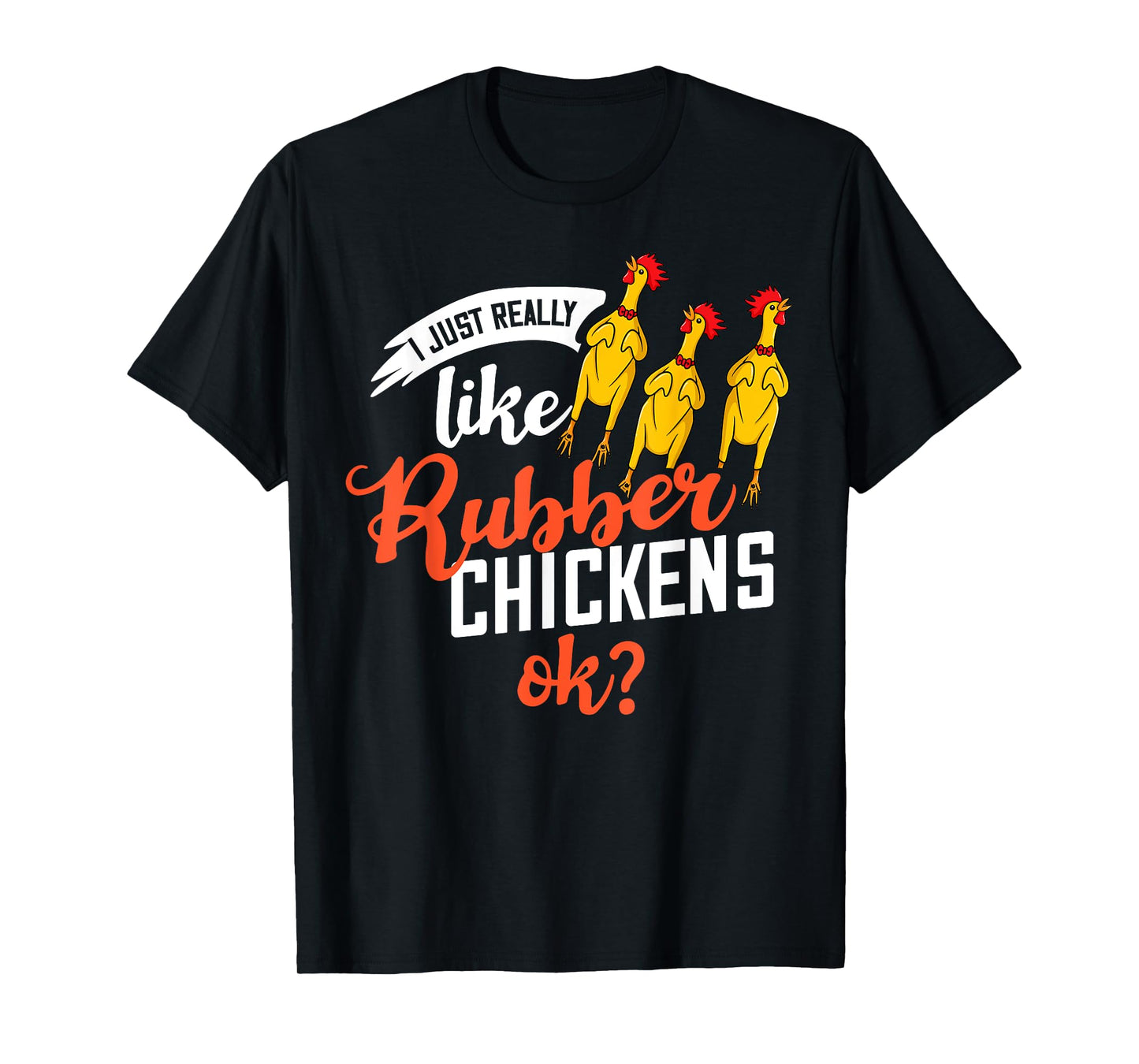 Rubber Chicken Screaming Costume T-Shirt