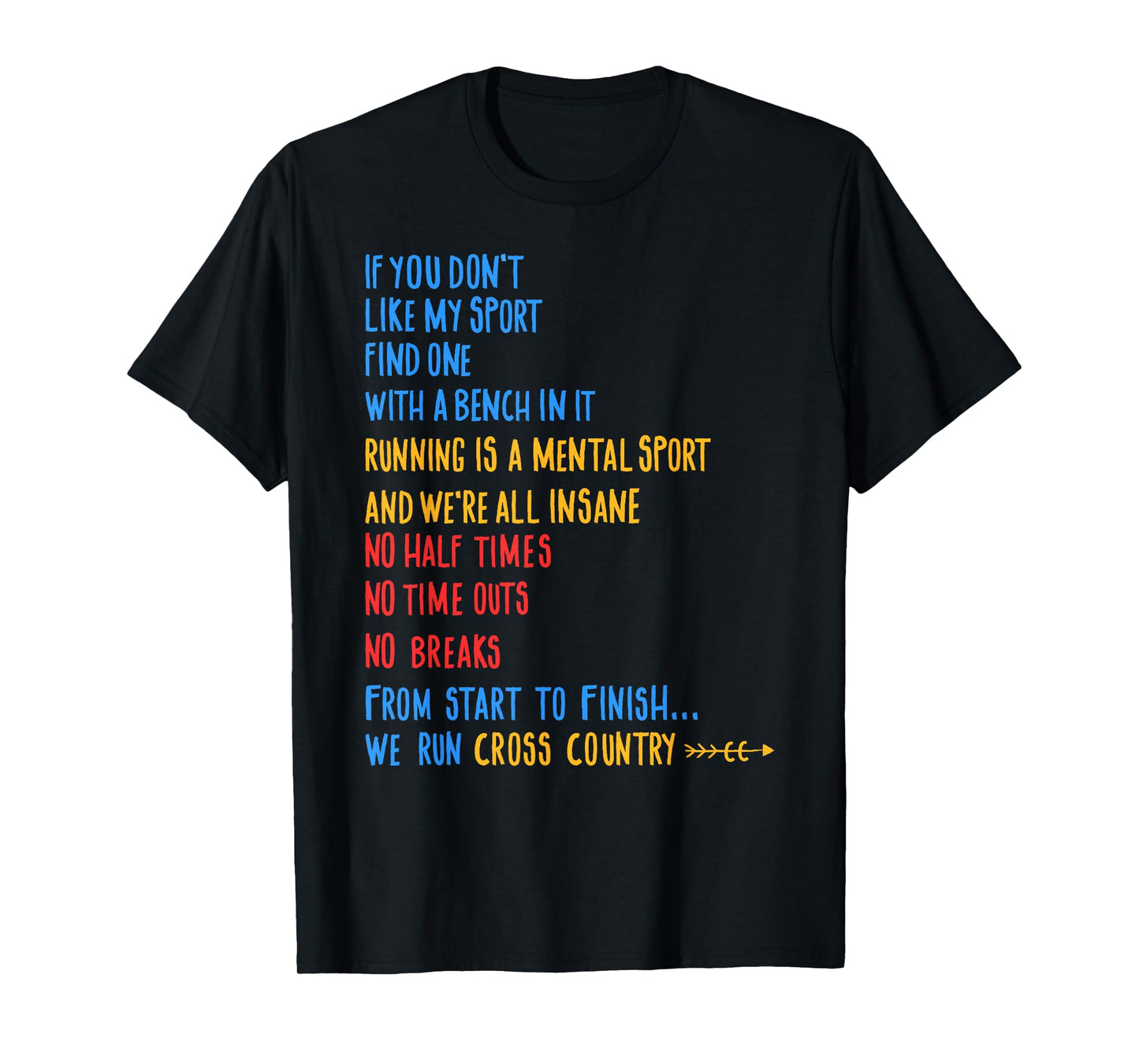 We Run Cross Country Running Shirt CC Runner Gift Idea T-Shirt