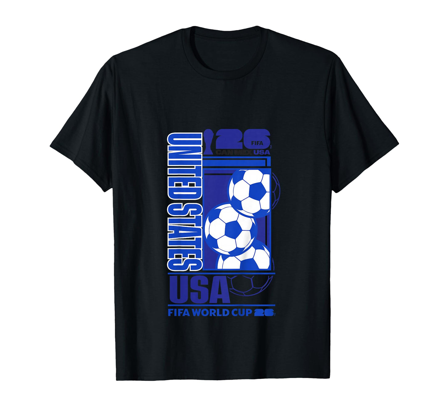 Kids FIFA WORLD CUP26 USA Host Country Football T-Shirt