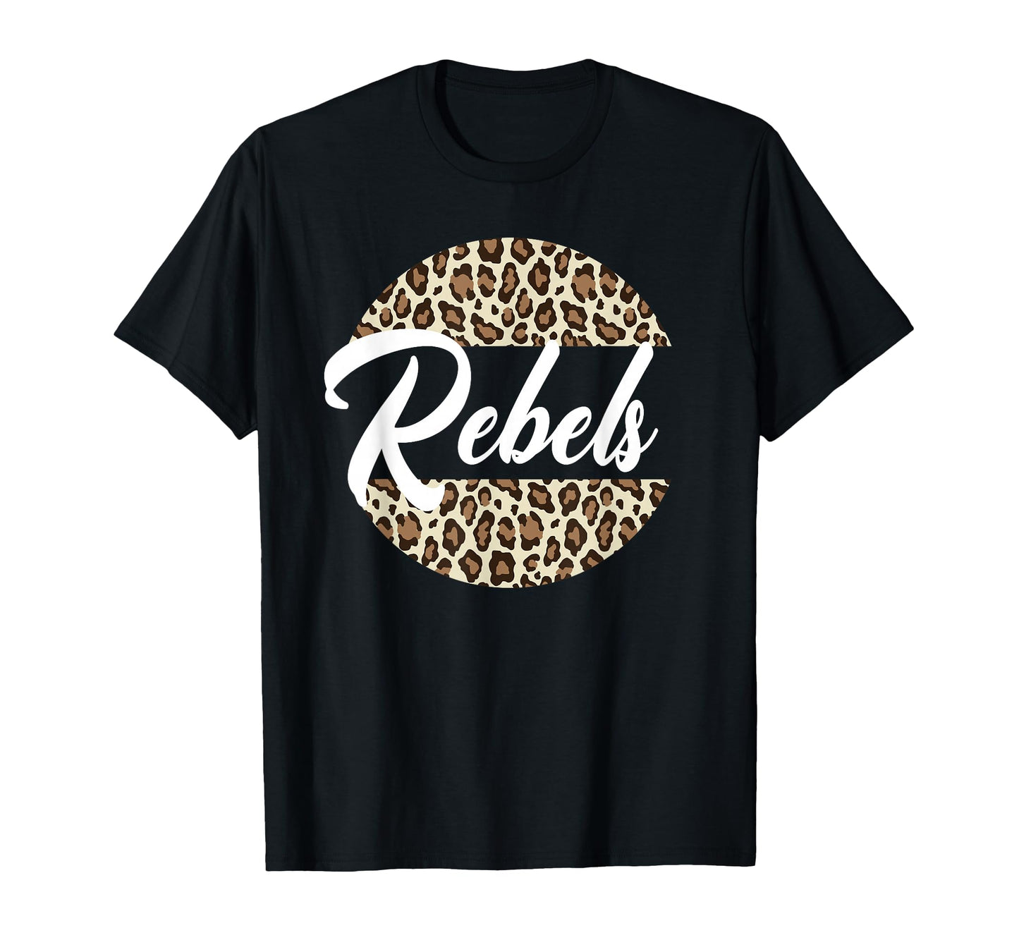 Rebels High School Mascot Sports Team Women's Rebels T-Shirt