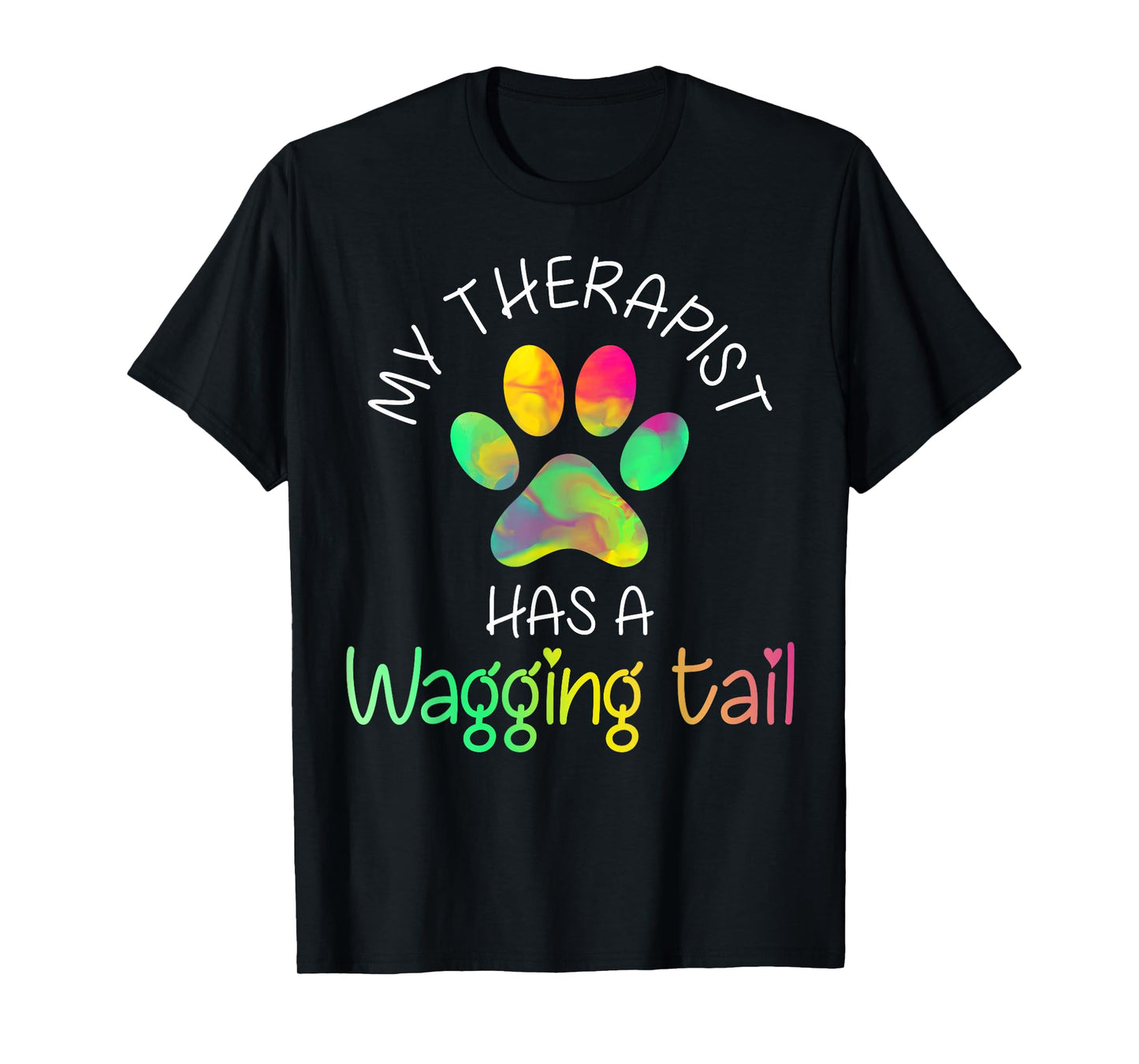 Funny Therapy Service Dog T-Shirt