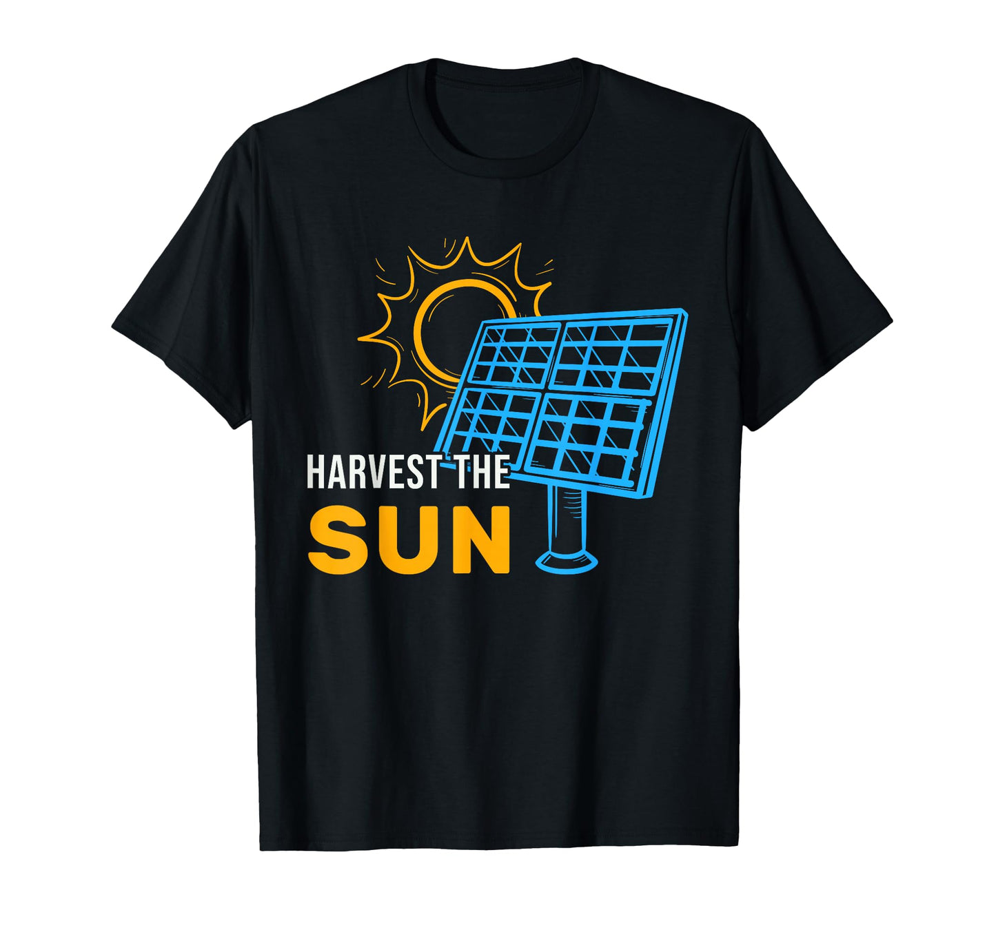 Harvest The Sun Solar Panels Portable Generators T-Shirt