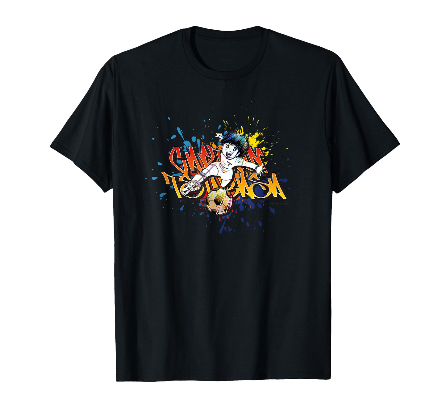Captain Tsubasa Tsubasa Ozora (Splash Paint) T-Shirt