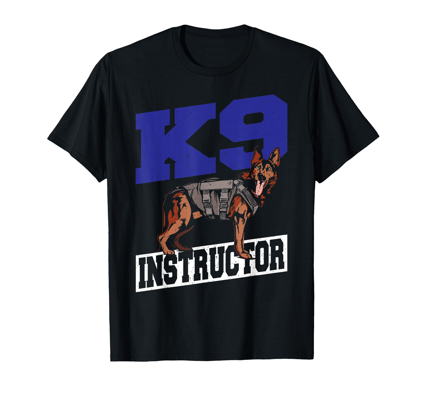 K9 Police Dog Canine Belgian Malinois K9 Instructor Men Women T-Shirt
