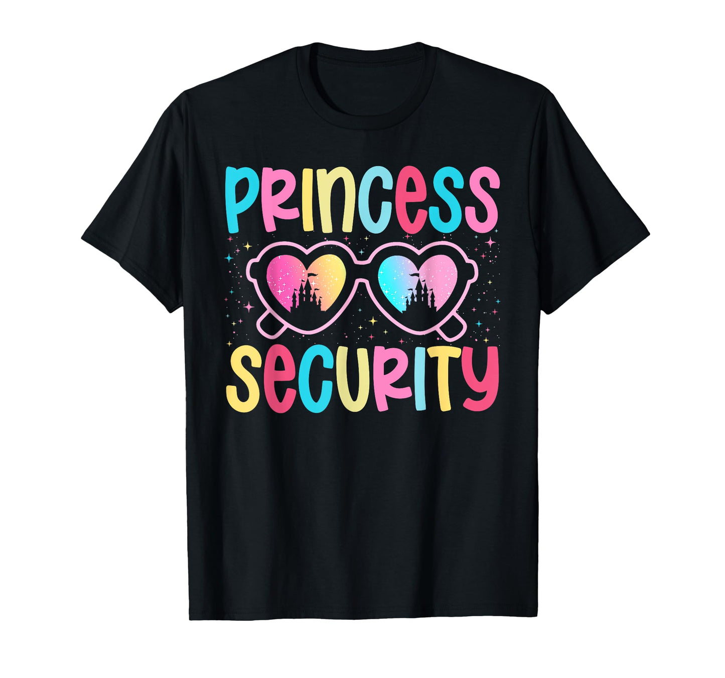 Princess Security Protection Halloween Birthday Dad Mom T-Shirt