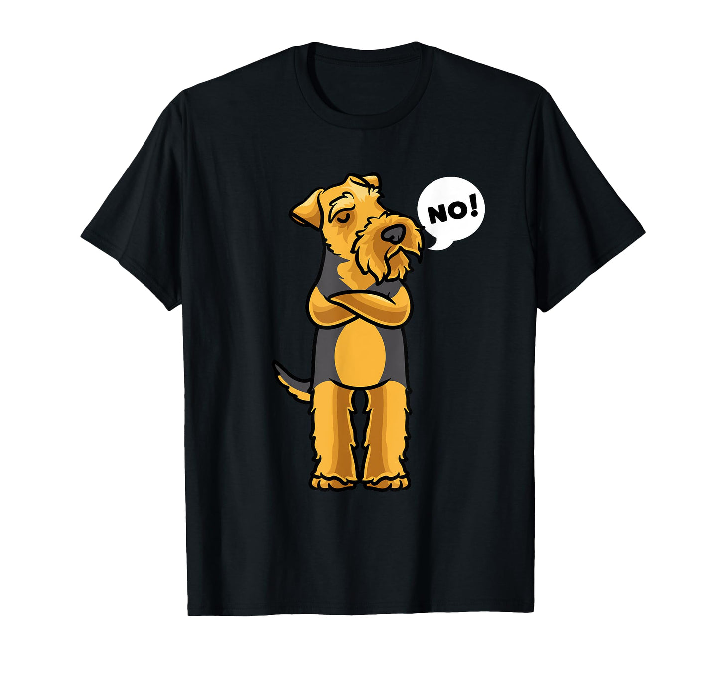 Stubborn Welsh Terrier Dog T-Shirt for Men Women Girls Kids