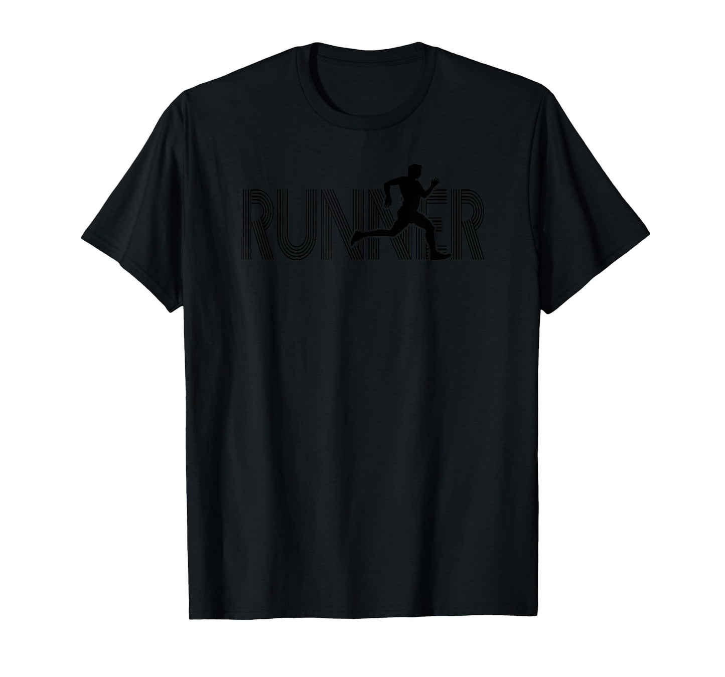 Runner Track & Field Cross Country Marathon Running Graphic T-Shirt