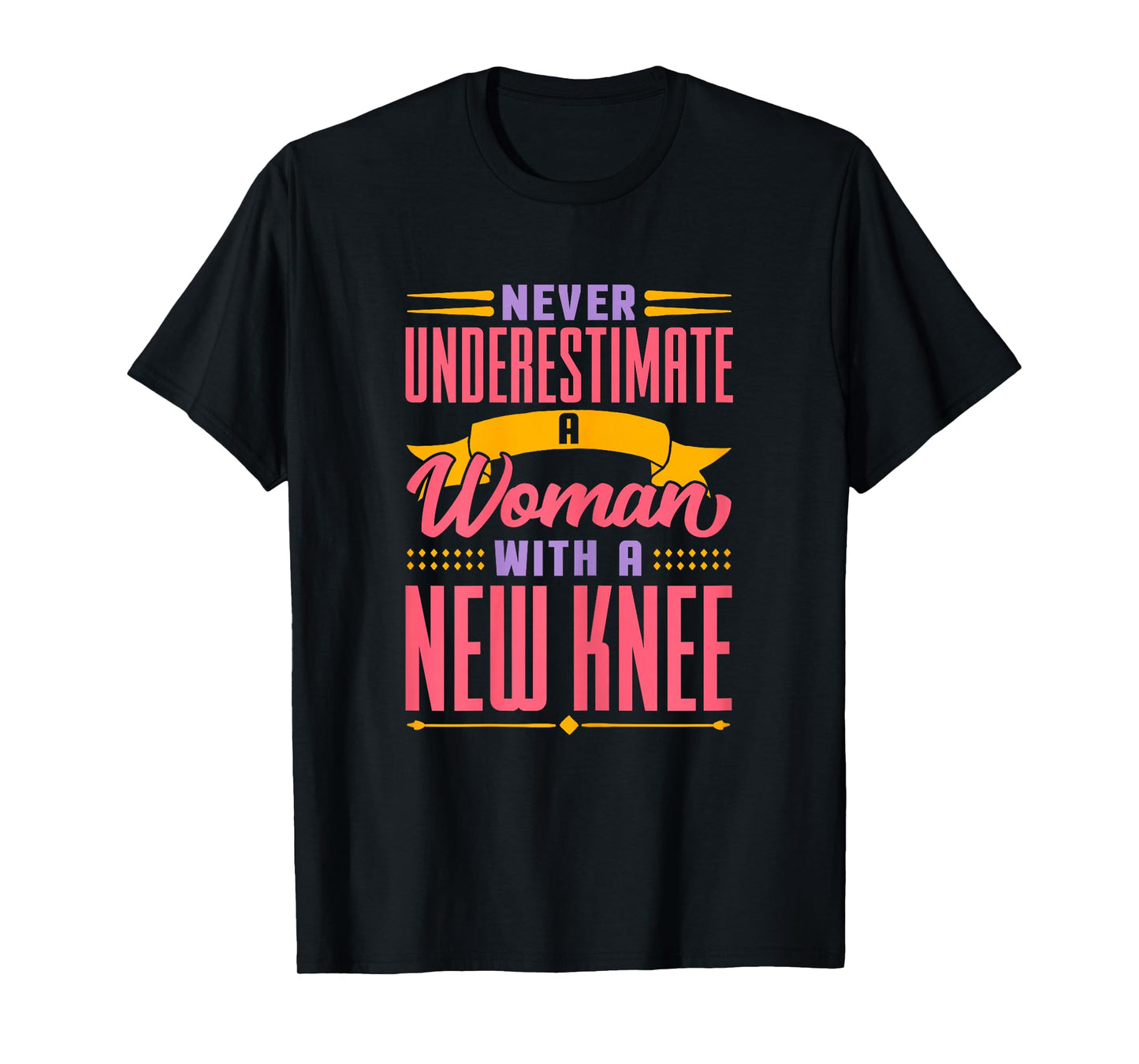 Knee Replacement Tshirt for Women New Knee Surgery Recovery T-Shirt