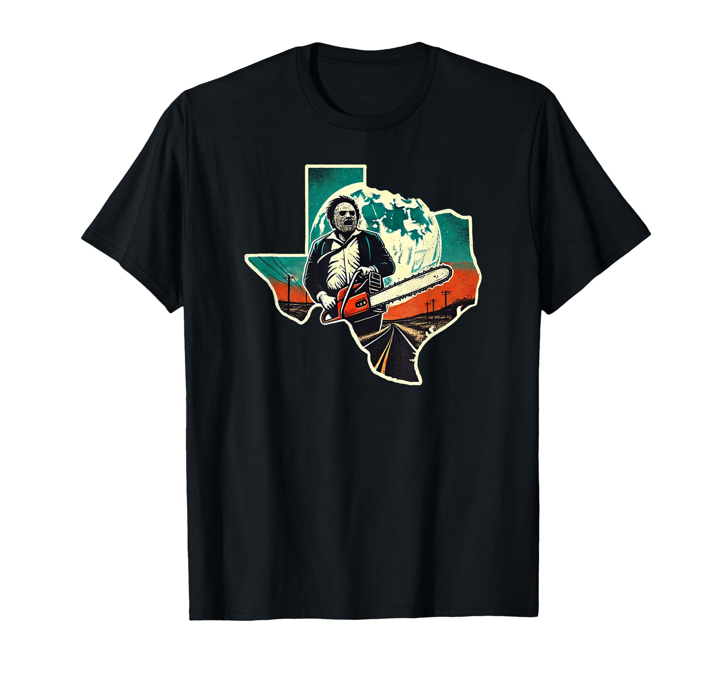 Texas Chainsaw killer Halloween T-Shirt