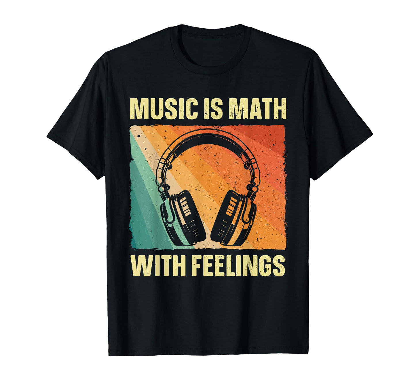 Funny Music Art For Men Women Music Teacher Themed Gag Music T-Shirt