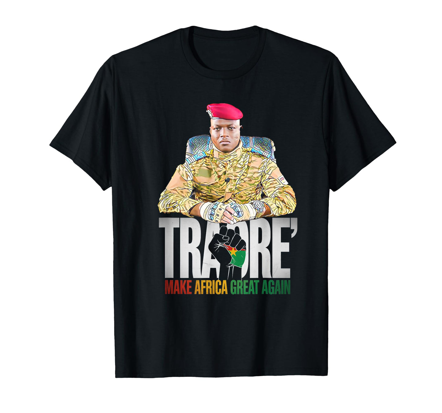 Make Africa Great Again - Ibrahim Traoré / Thomas Sankara T-Shirt