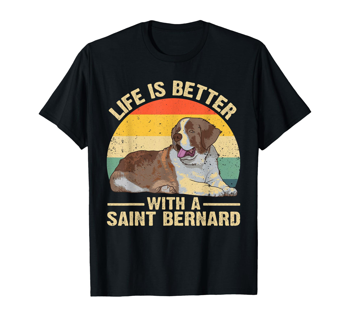 Cool Saint Bernard Costume for Men Women St. Bernard Lover T-Shirt
