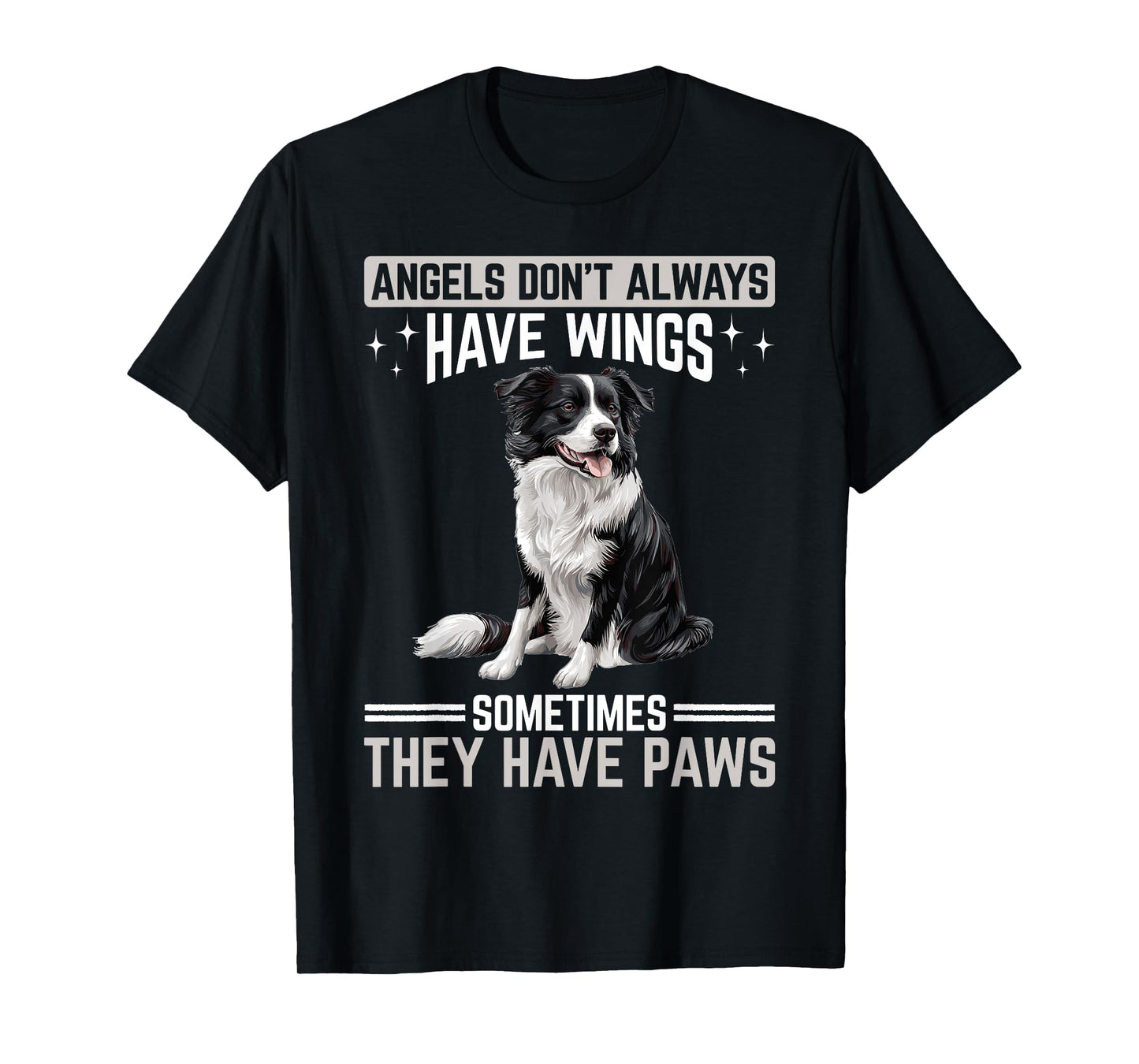 Border Collie Dog Owner Men Women Kids T-Shirt
