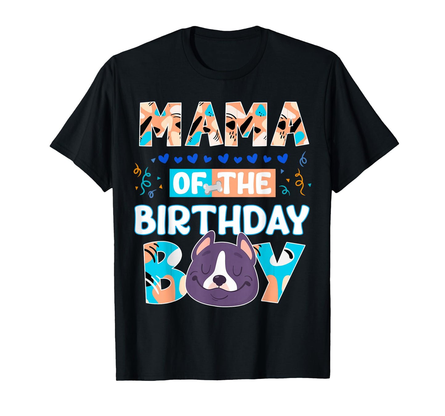 Cute Birthday Boy Pet Celebration Look for Mama T-Shirt