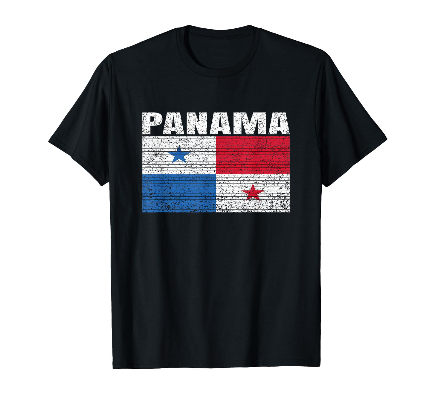 Panama Flag Vintage Panamanian Map Country Gift T-Shirt