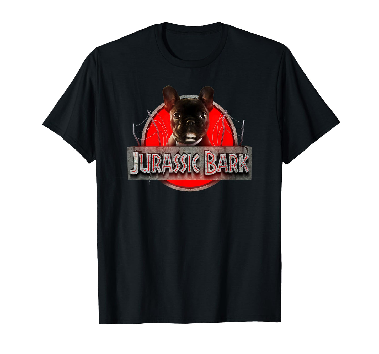 Jurassic Bark - Funny French Bulldog for Frenchie lovers Men Women T-Shirt