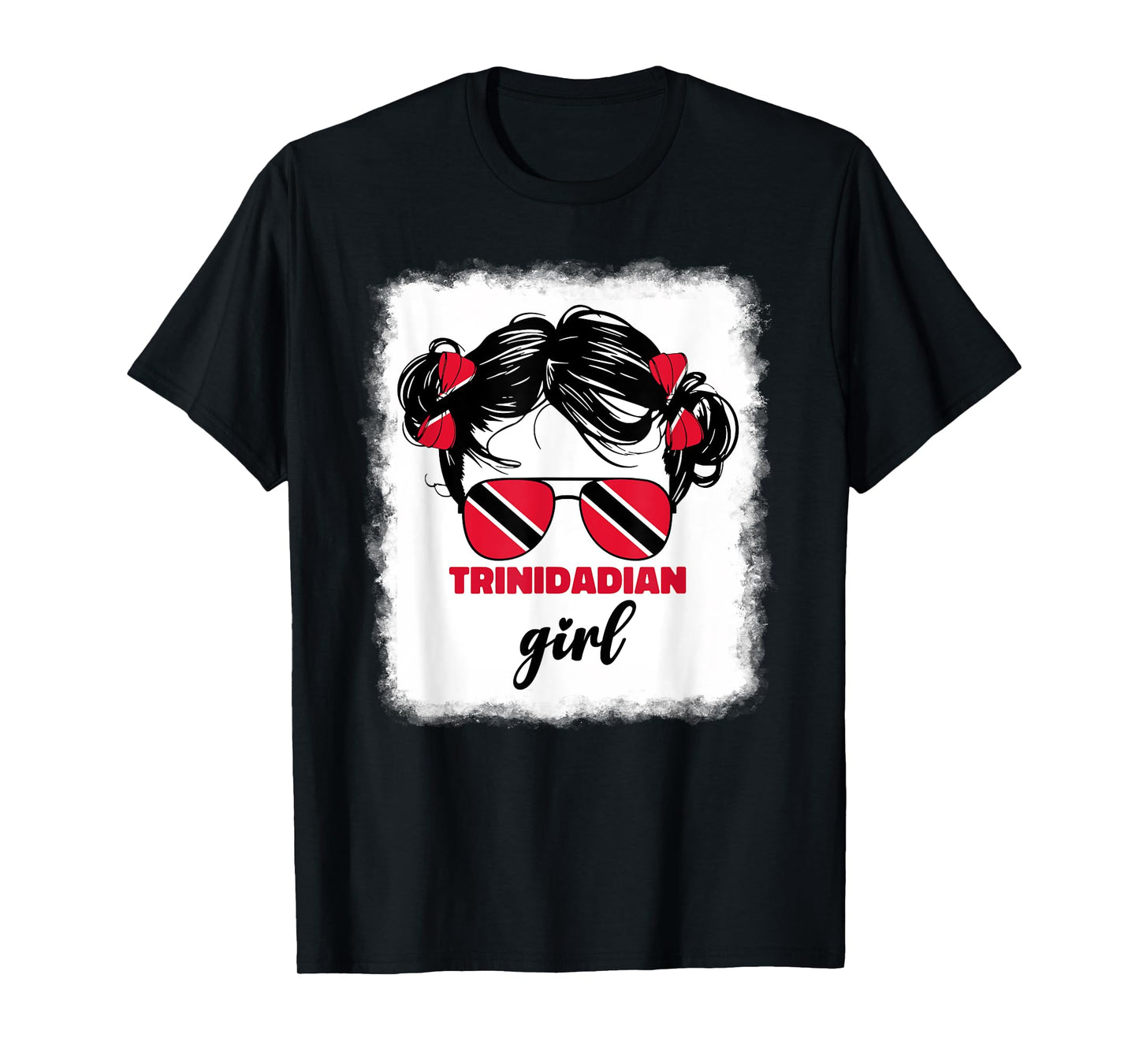 Trinidadian Girl Kids Trini Trinidad and Tobago Flag Girls T-Shirt