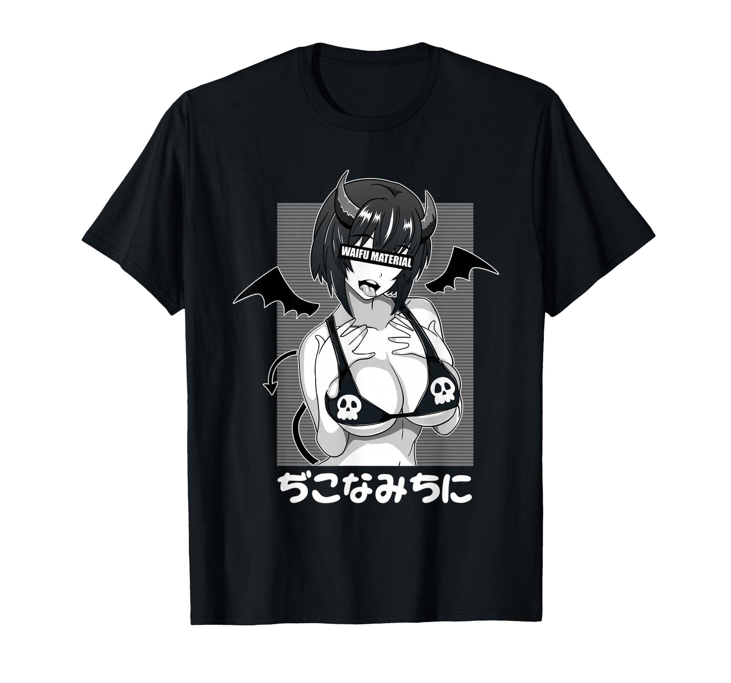 Anime Waifu Hentai Anime Lover Anime Girl Japanese Aesthetic T-Shirt Small
