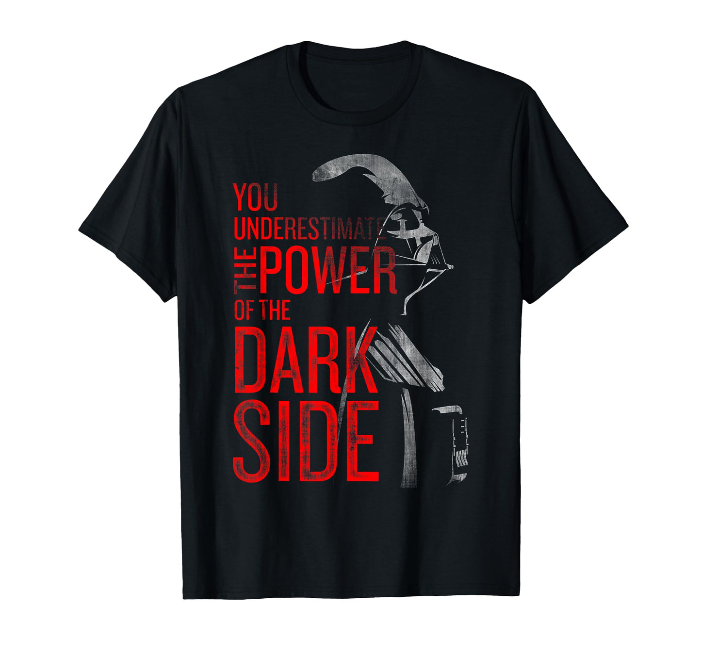 Star Wars Vader You Underestimate The Power Graphic T-Shirt T-Shirt