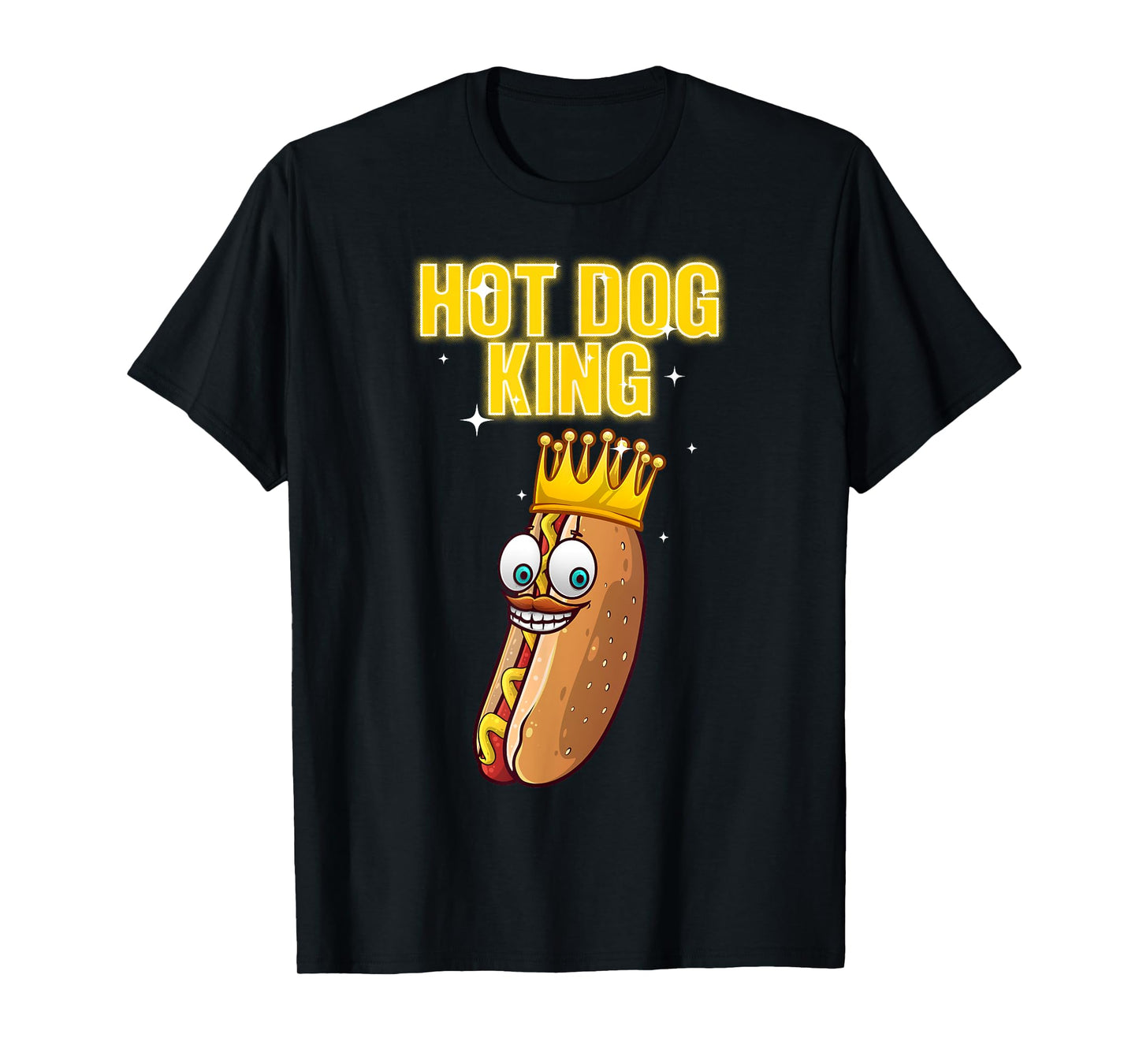 Cute Hot Dog Design for Men Women Kids Food Hot Dog Lovers T-Shirt