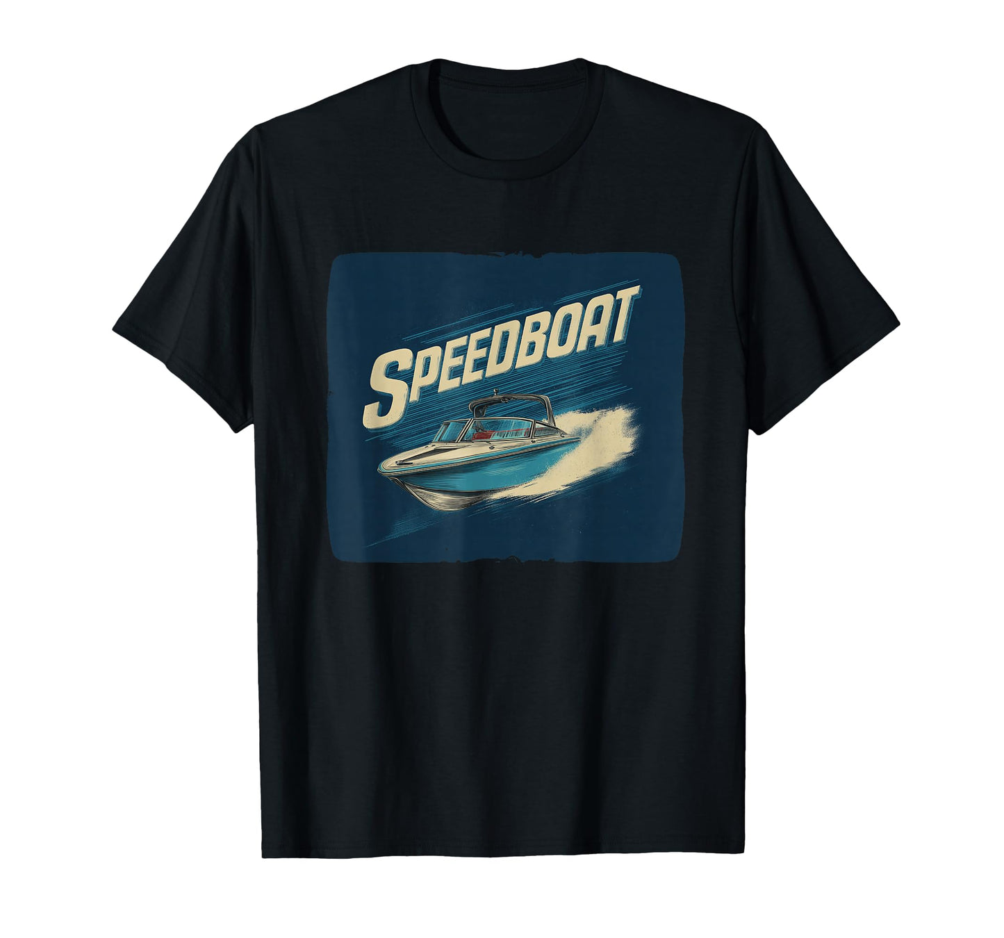 Amazing Speedboat Speech Graphic for Adults and Kids T-Shirt