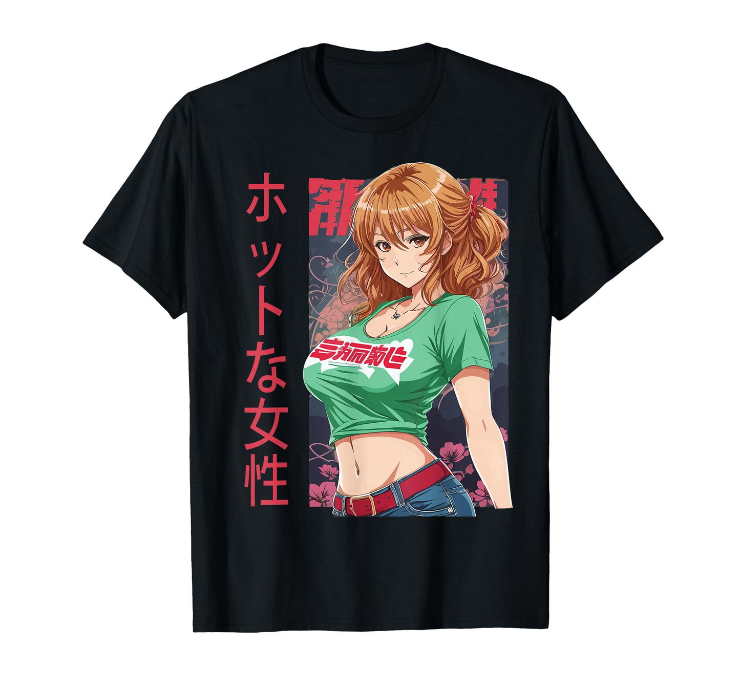 Anime Girl Kawaii Waifu Aesthetic Japanese T-Shirt