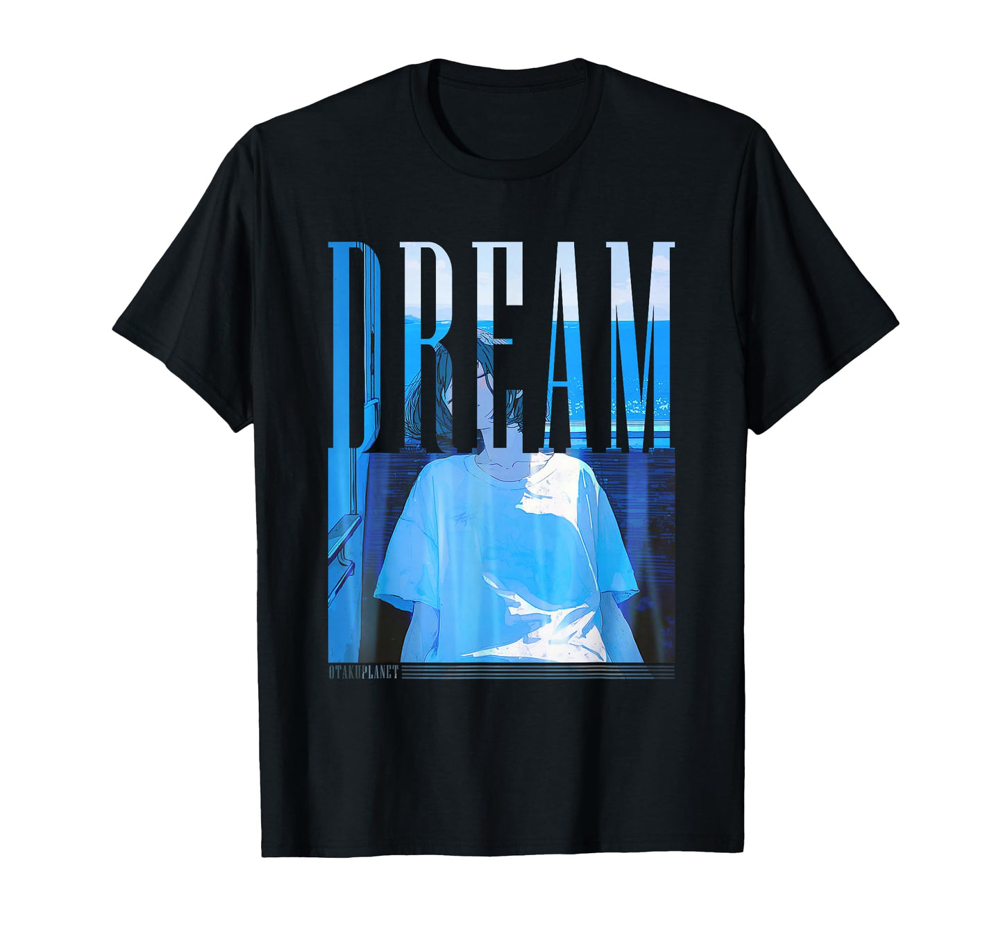 Anime Dream Away Vaporwave in Japanese Streetwear T-Shirt