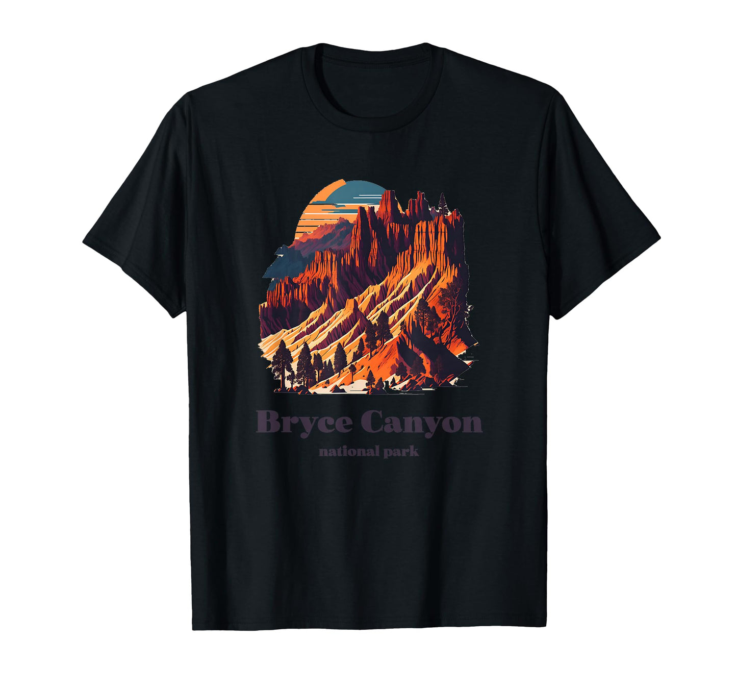 Bryce Canyon National Park Utah Cool Vintage Style T-Shirt