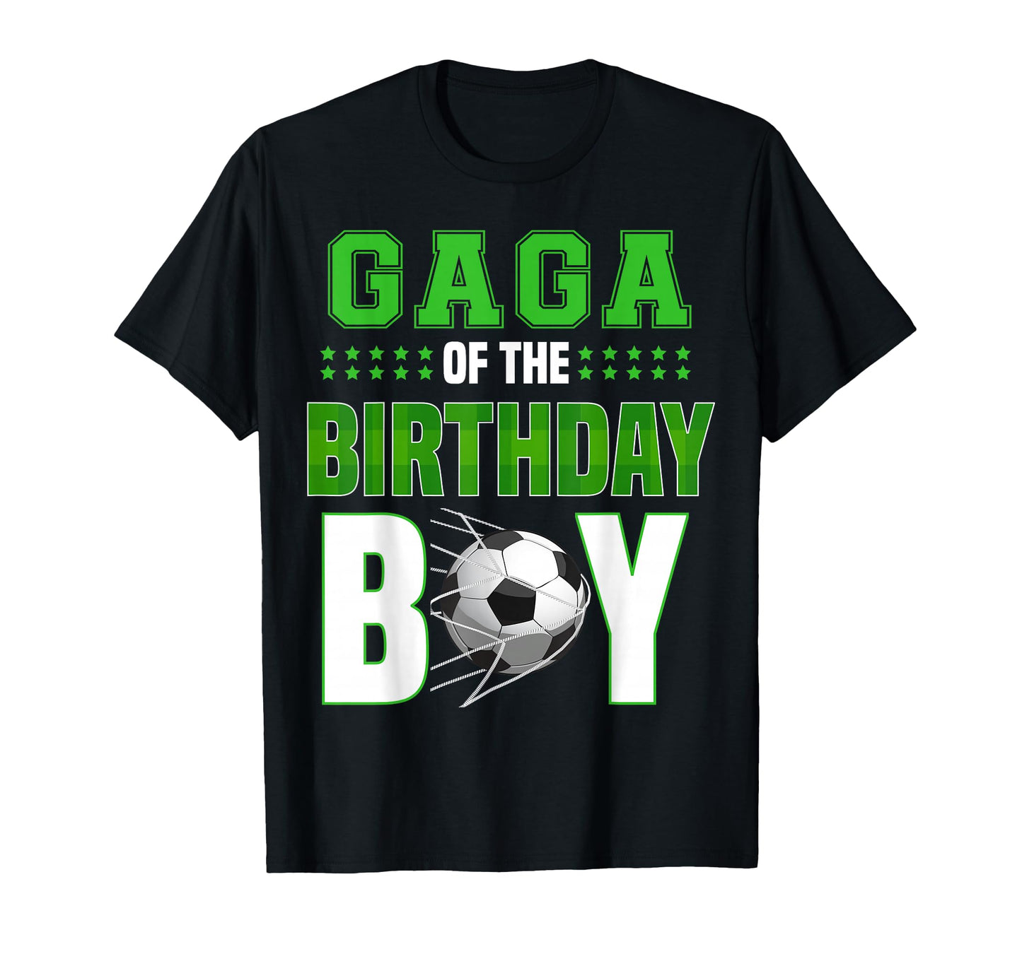 Goal Scoring Birthday Boy Celebration Look for Gaga T-Shirt