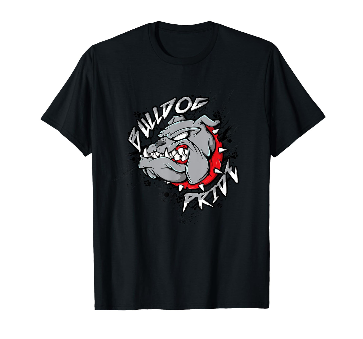 Bulldog Mascot Shirt English Bulldog Pride and Loyalty Men Women Girls Kids T-Shirt