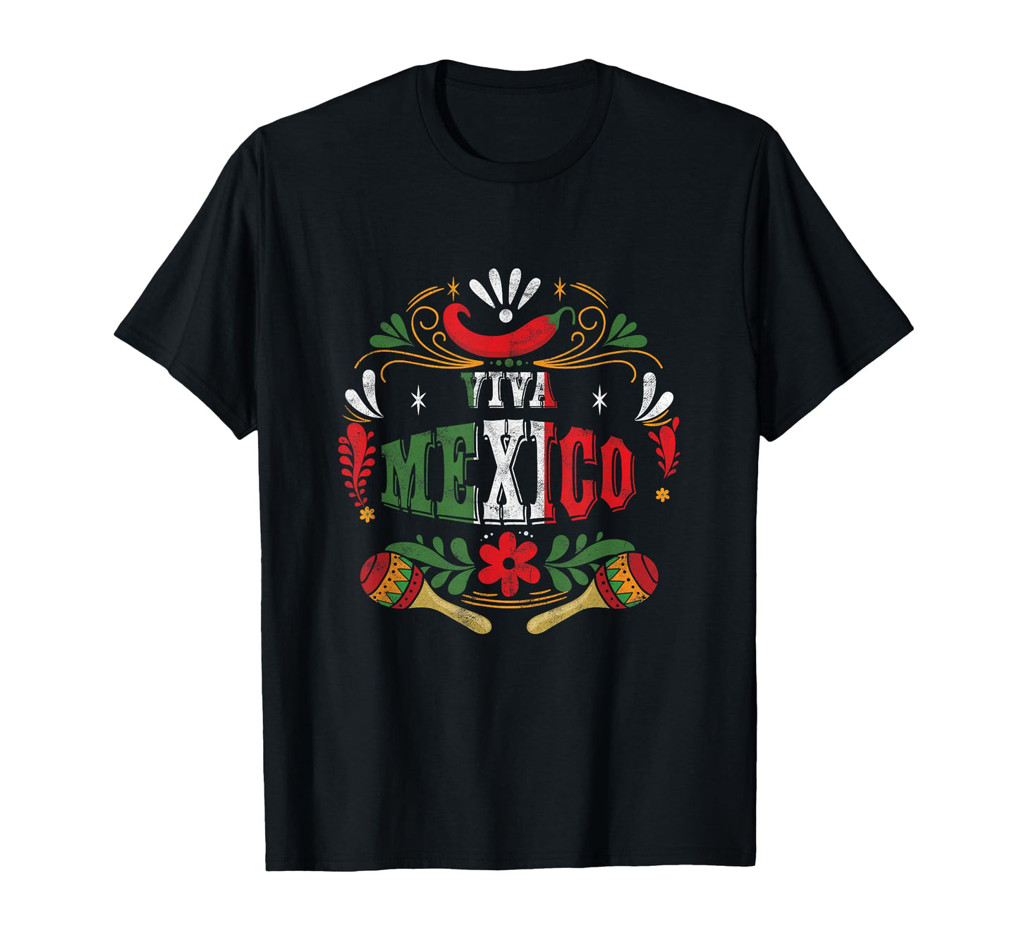 Viva Mexico Mexican Fiesta Cinco De Mayo T-Shirt T-Shirt