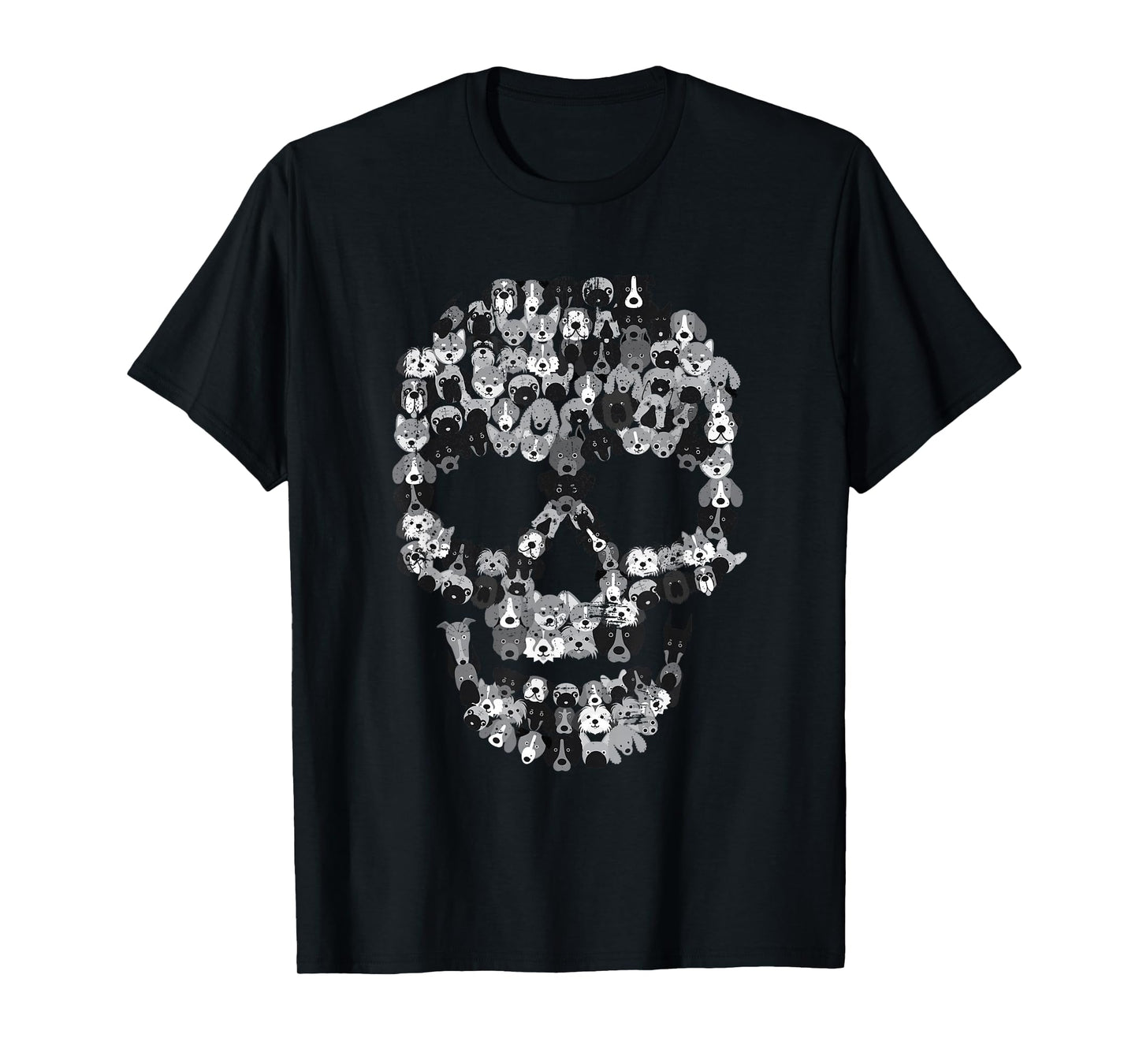 Dog Skull - Creepy Puppy Skeleton - Halloween Party Outfit T-Shirt