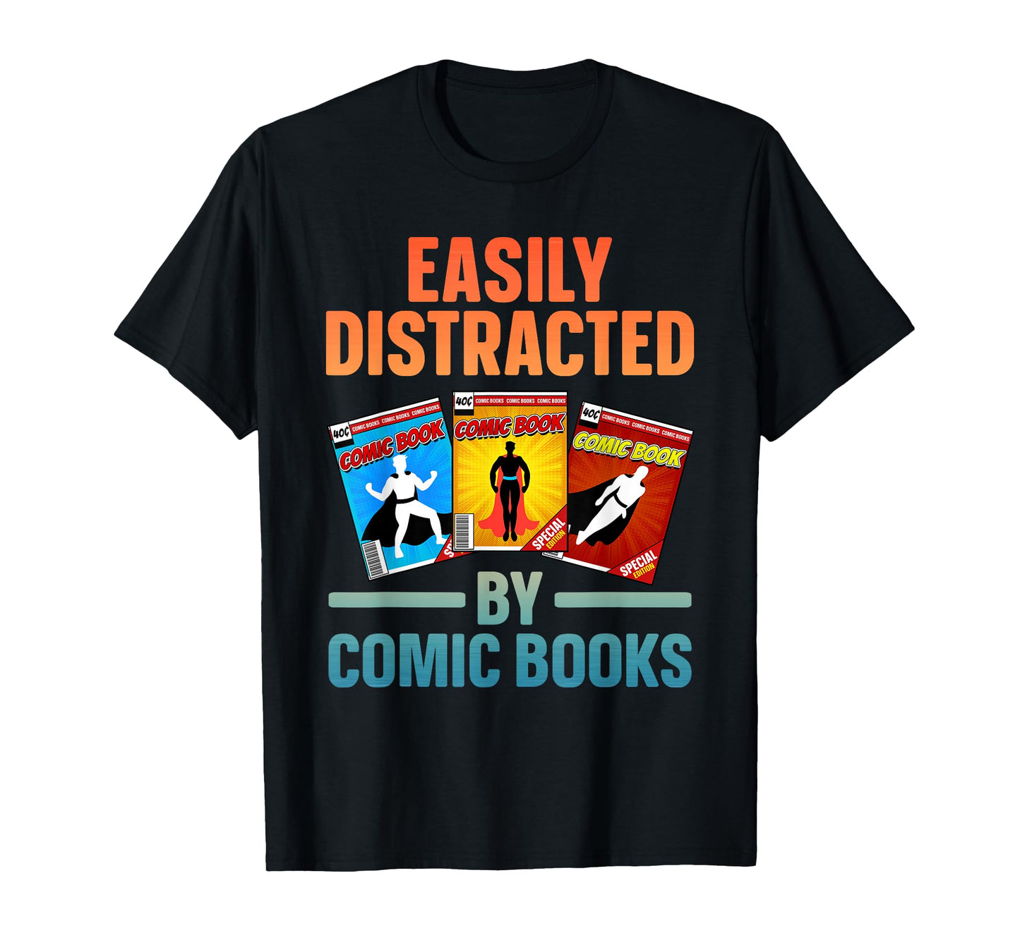 Cute Comic Book Design For Men Women Comic Book Collector T-Shirt