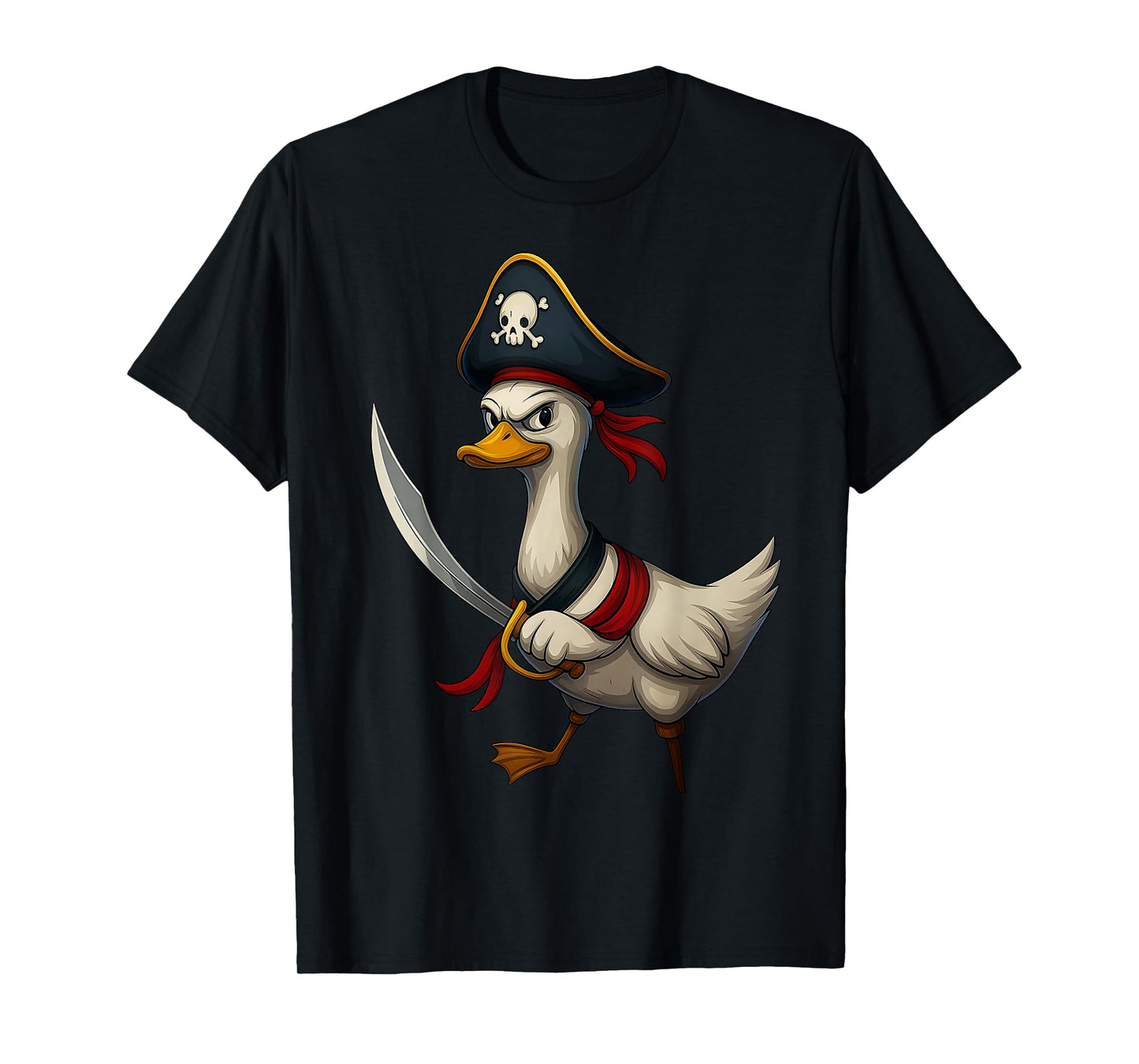 HUGvyn Halloween: Pirate Goose Spooky Goose Costume Boy Kids T-Shirt