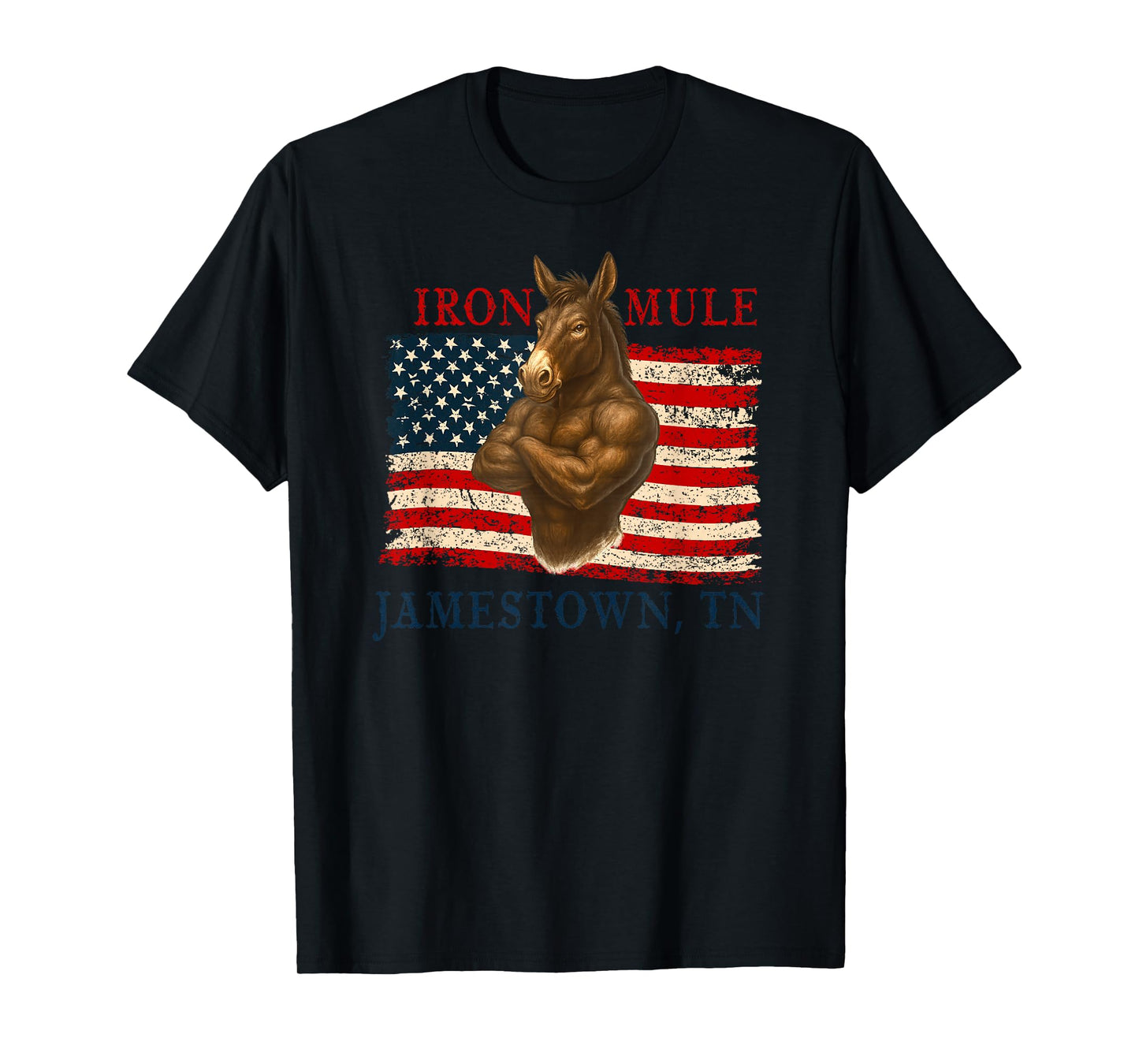 Patriotic Iron Mule T-Shirt