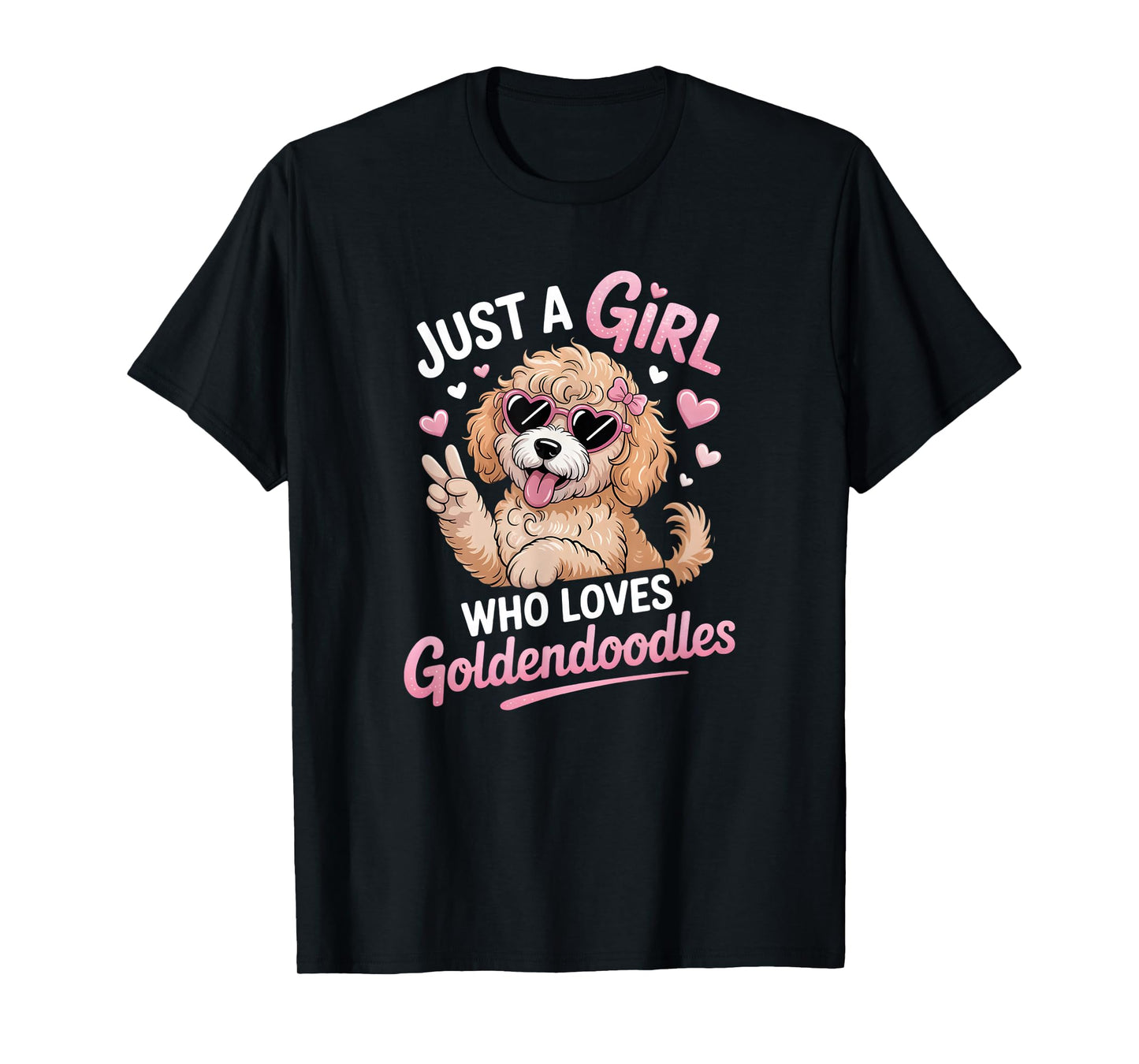 Girls Goldendoodle T-Shirt