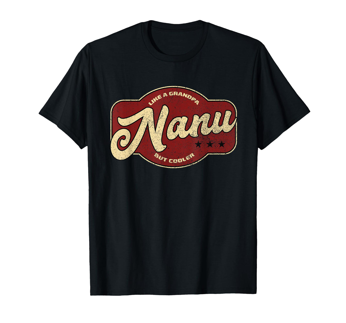 Vintage Nanu Like a Grandpa but Cooler - Indian Grandpa T-Shirt