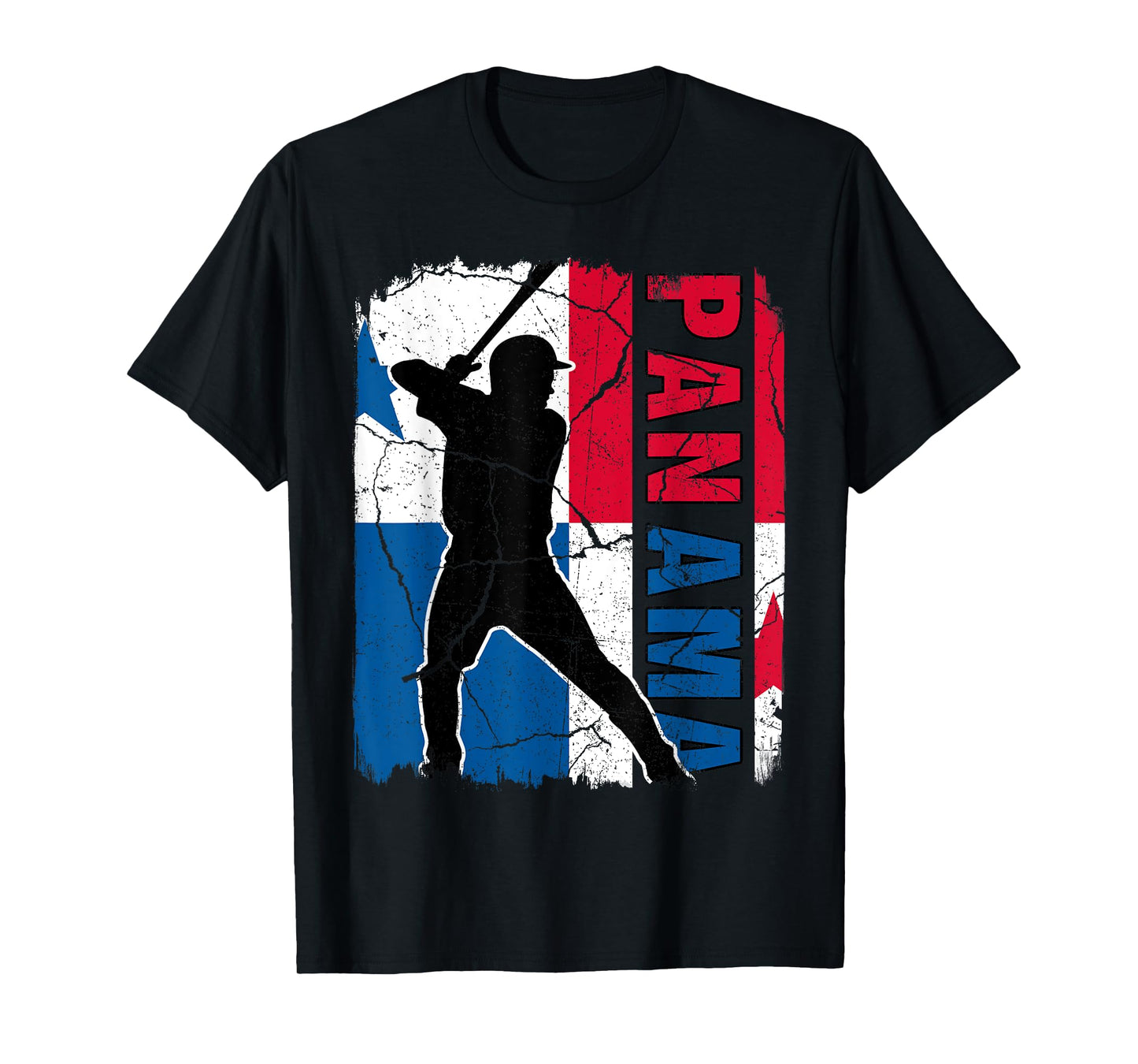 Panamanian Baseball Player Panama Flag Baseball Fans T-Shirt