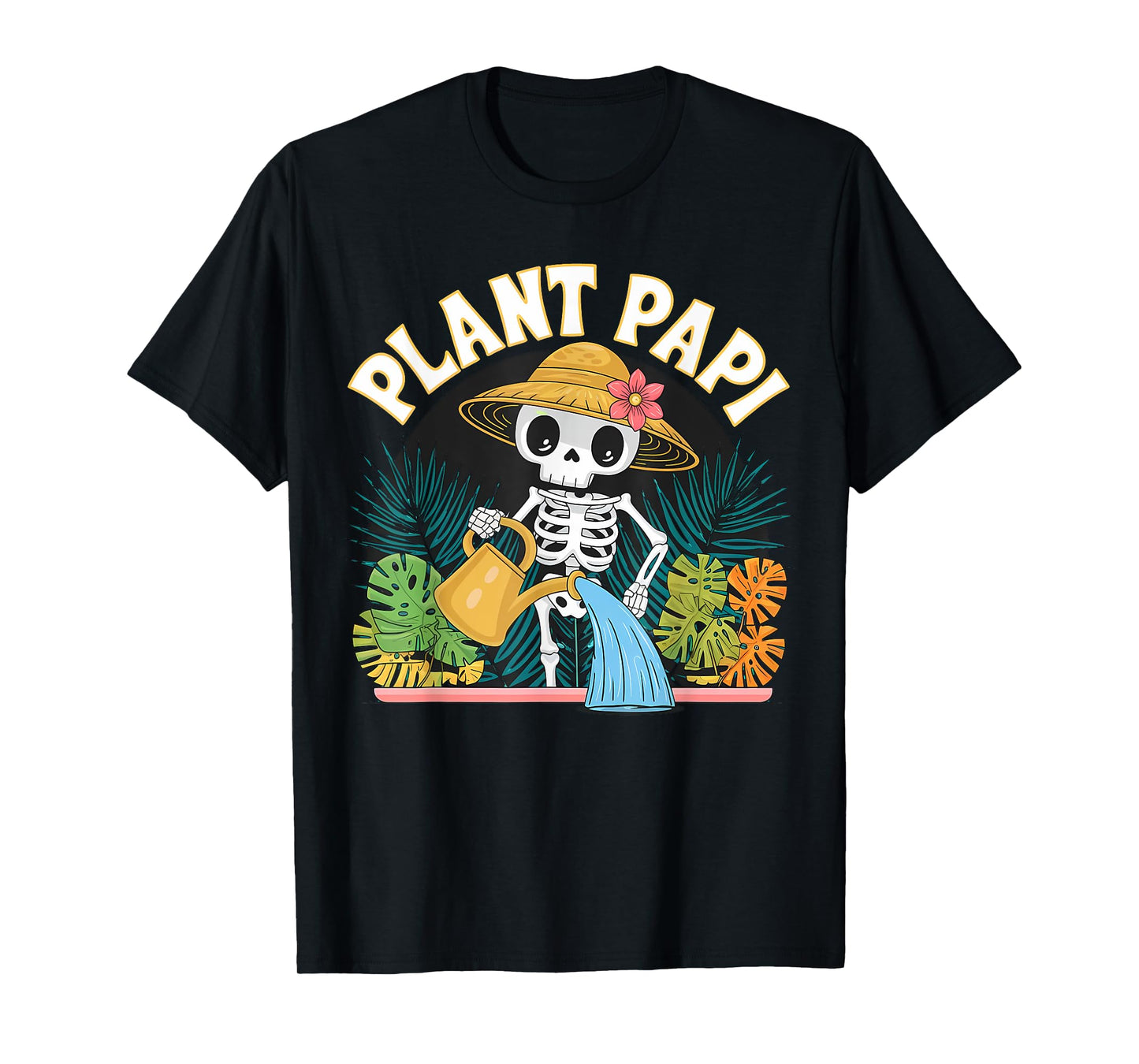 Halloween Plant Papi Daddy Gardener Men Women T-Shirt