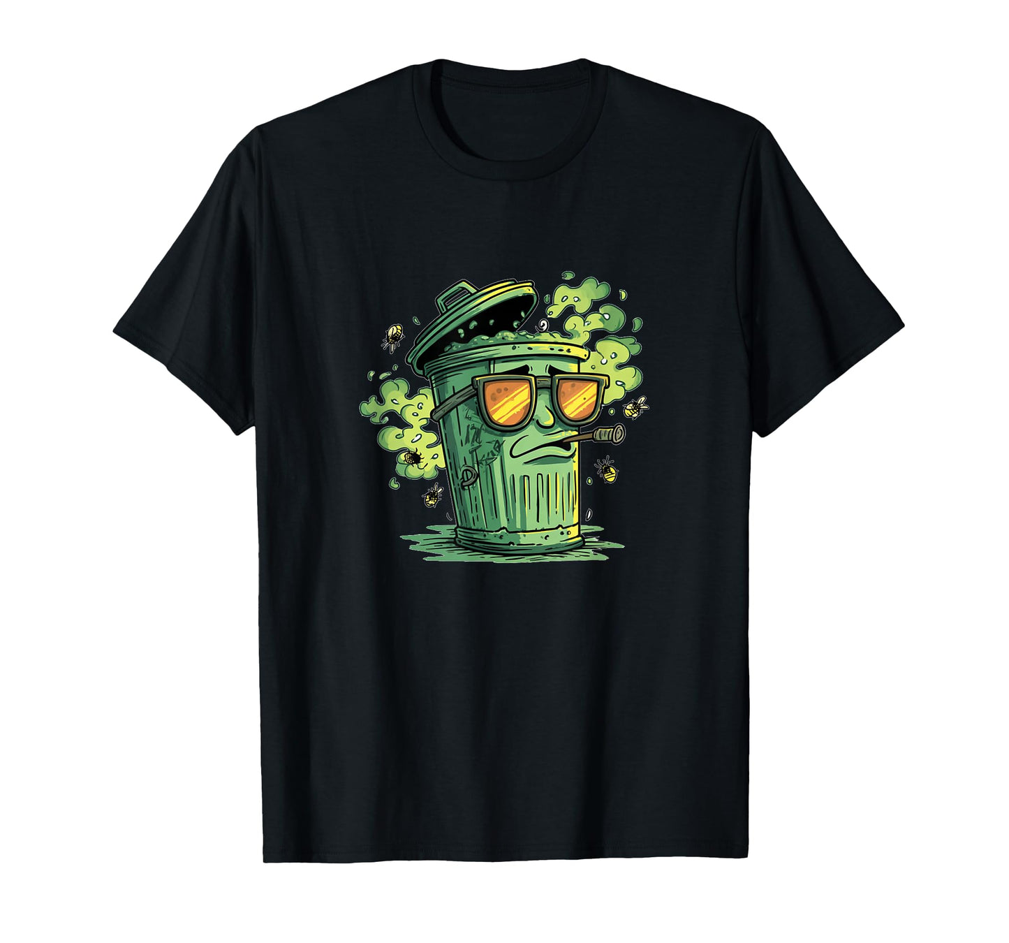 Awesome Trash Can Graphic for Funny Boys and Girls T-Shirt