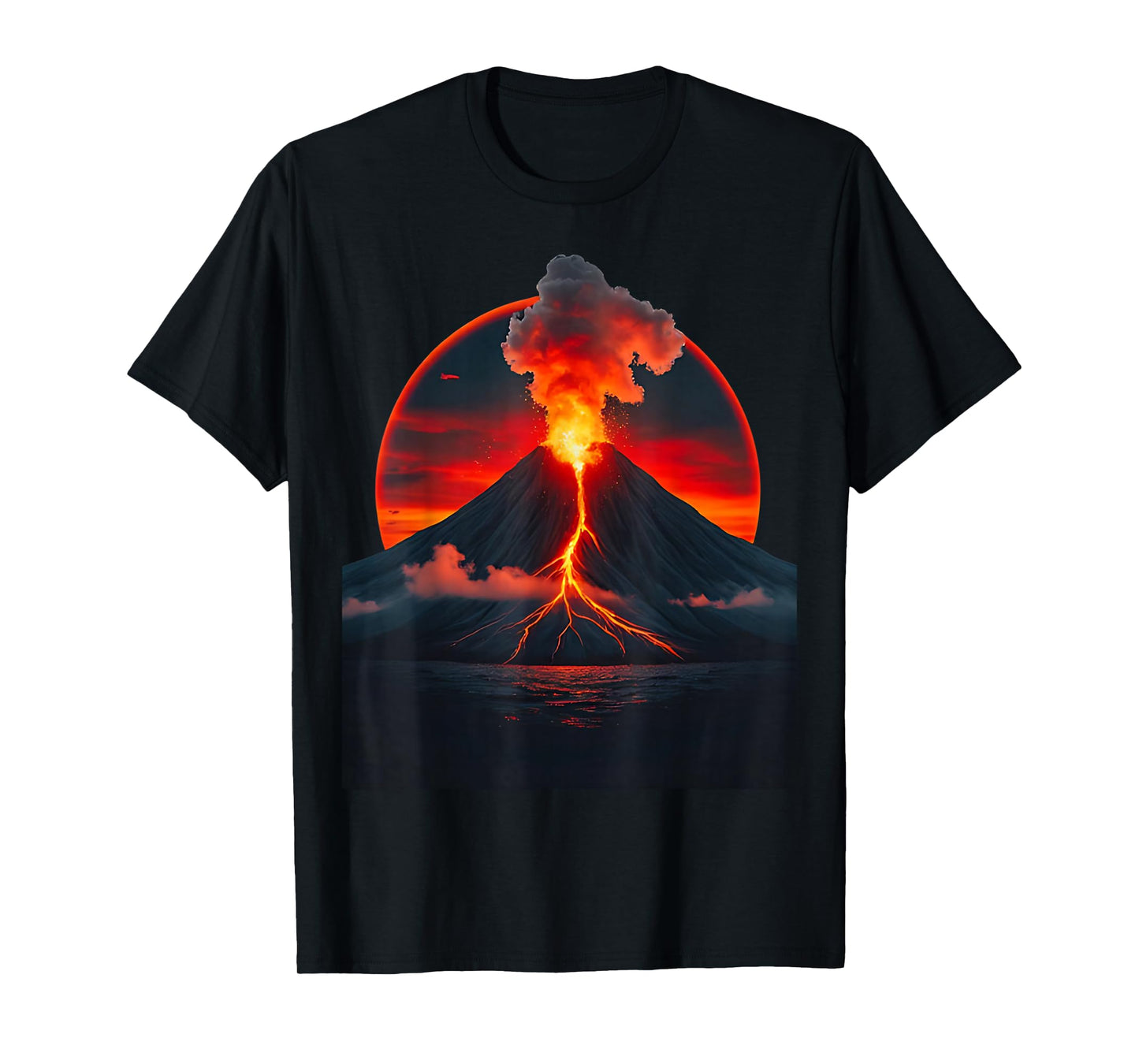 Cool erupting volcano costume for boys and girls T-Shirt