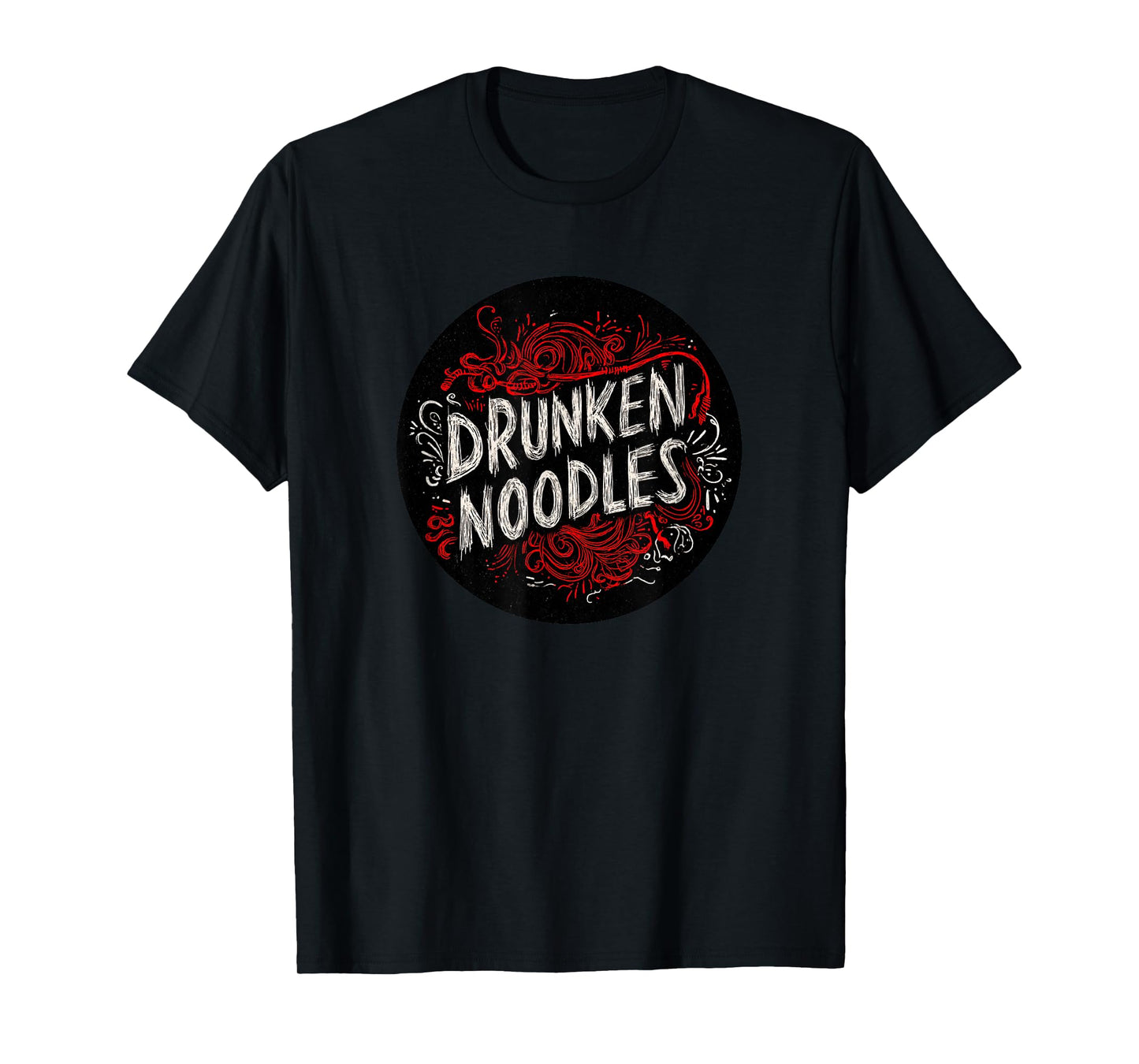 Nice Drunken Noodles Stamp T-Shirt