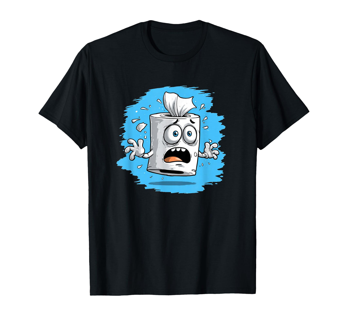 Cool Toilet Paper Emblem for Adults and Kids T-Shirt