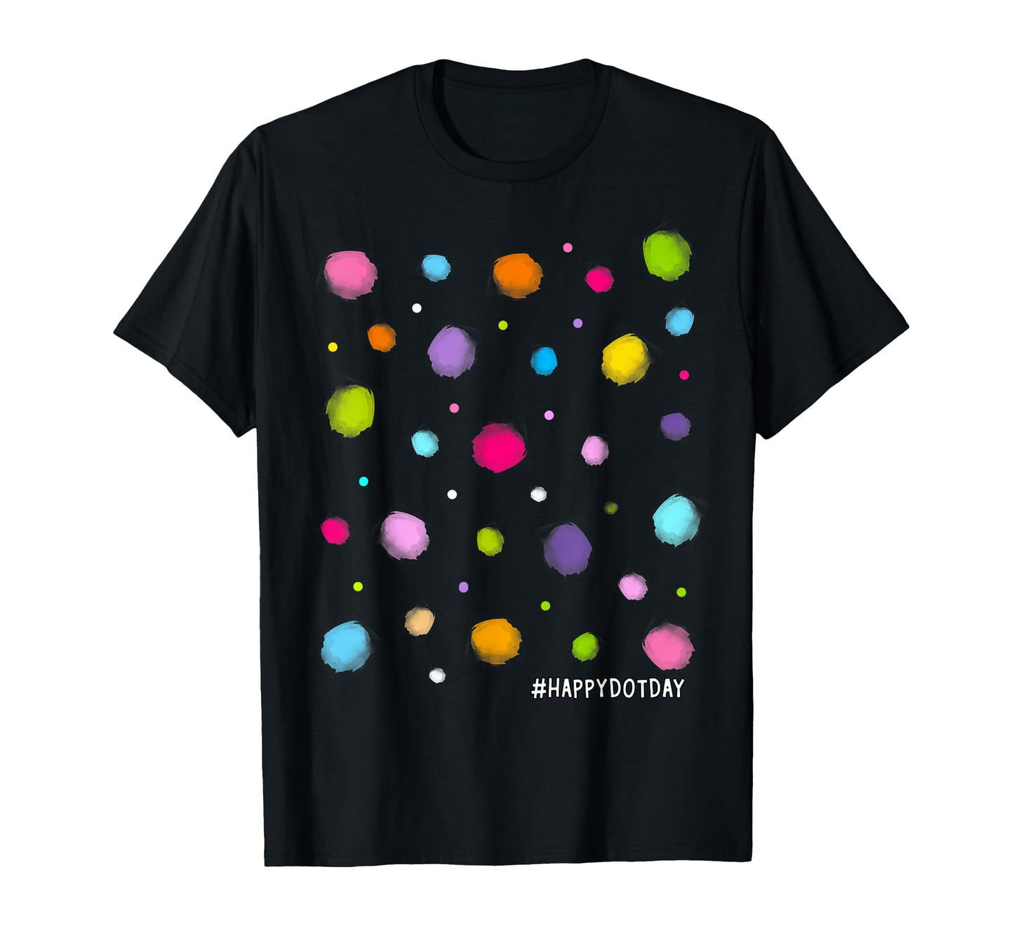 Happy Dot Day 2025 Colorful Polka Dots Kids Girls Dot Day T-Shirt