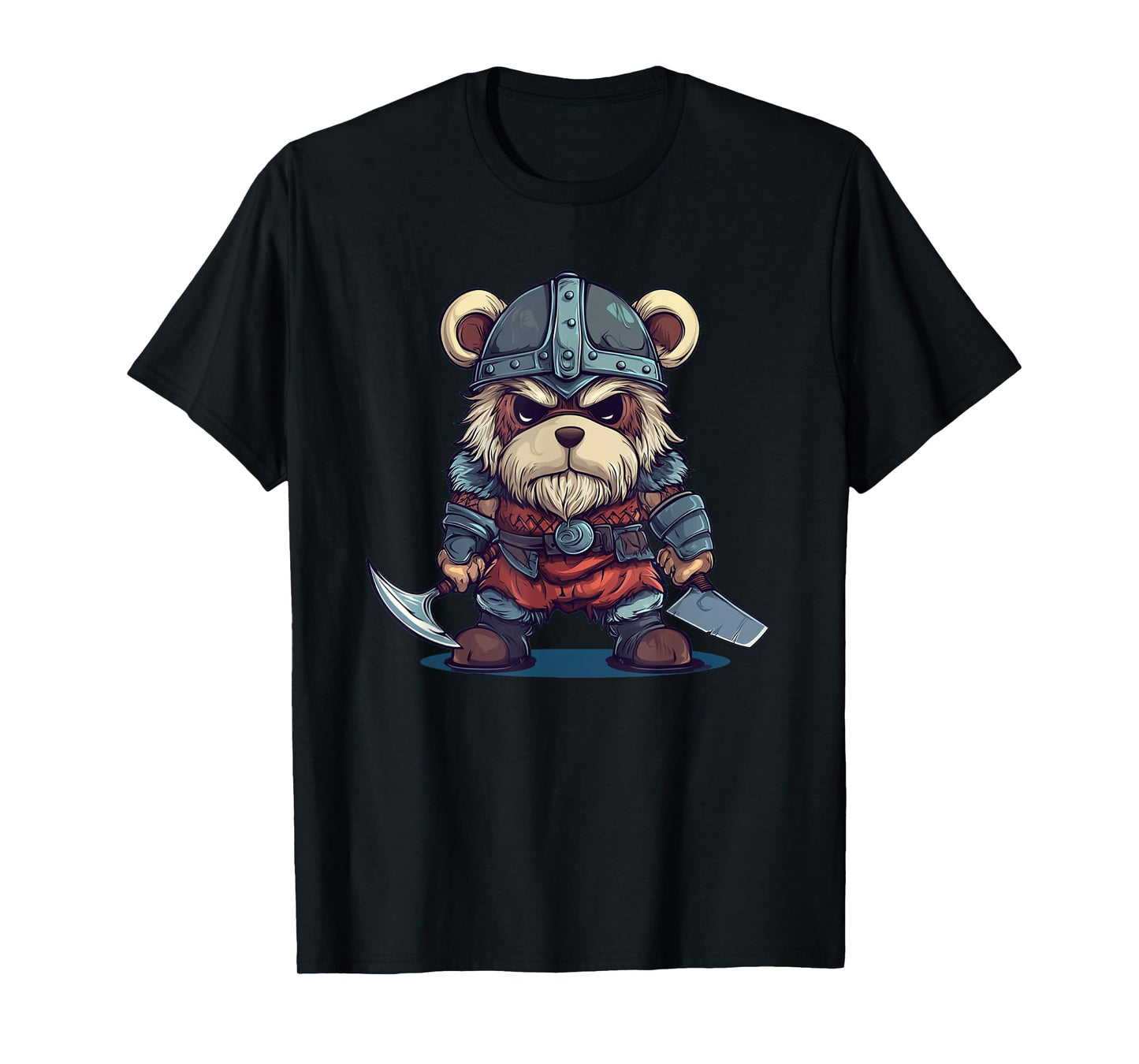 Teddy Viking with a Sword and Shield Costume T-Shirt