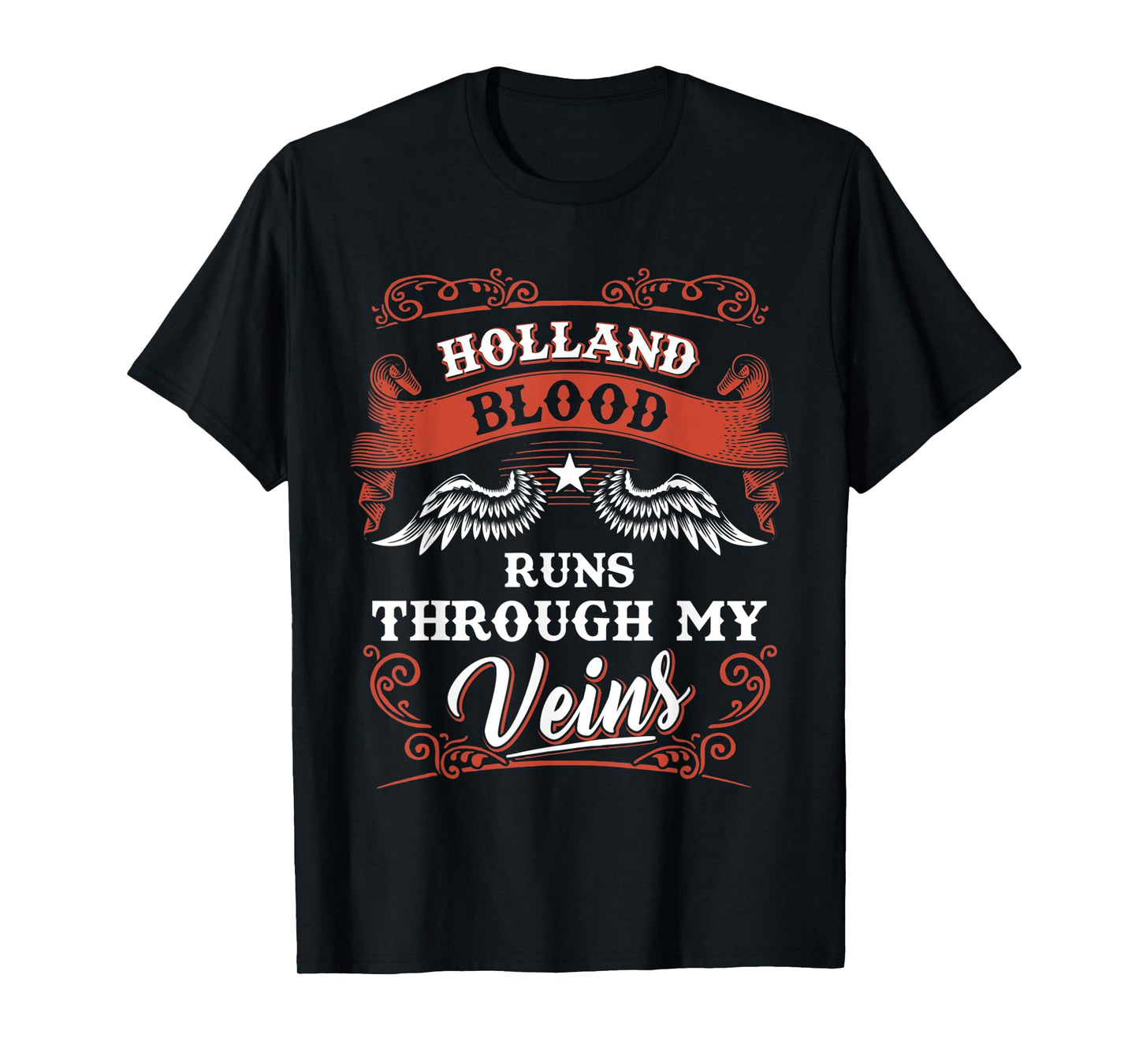 HOLLAND blood runs through my veins shirt 1k2d