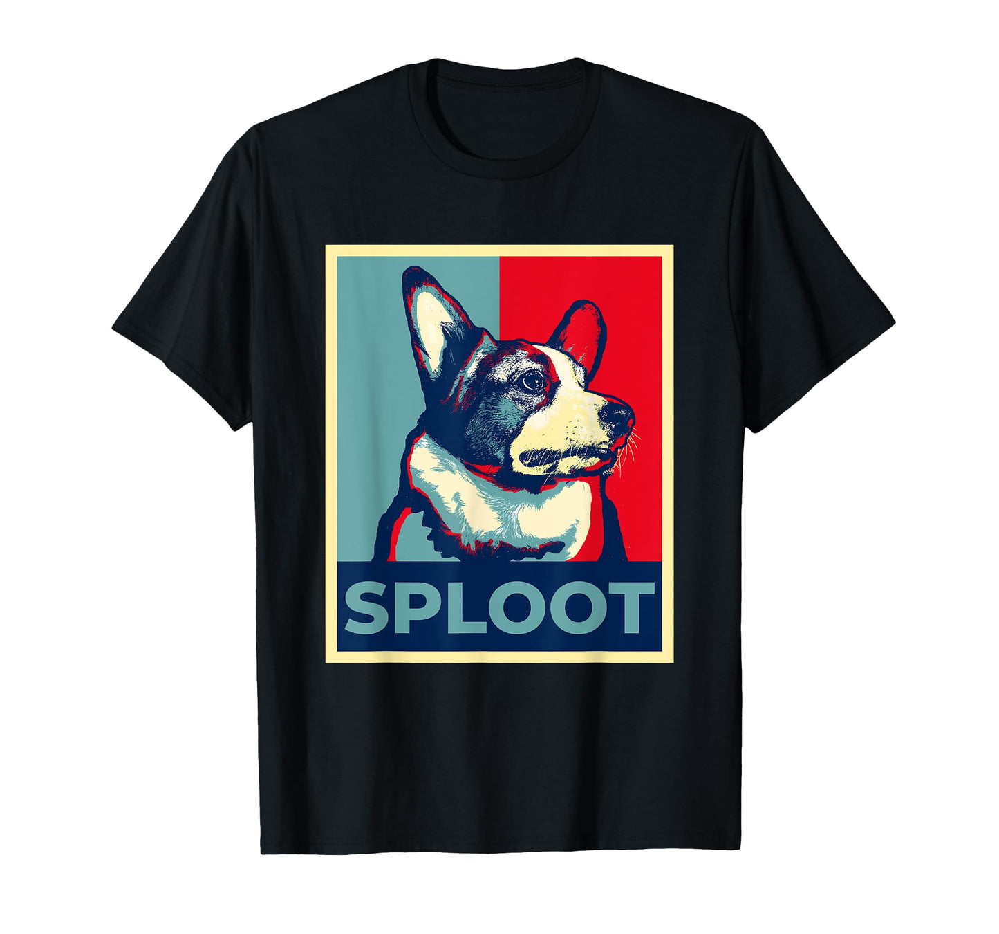 Funny Corgi Meme Sploot Election 2024 Hope Campaign Poster T-Shirt